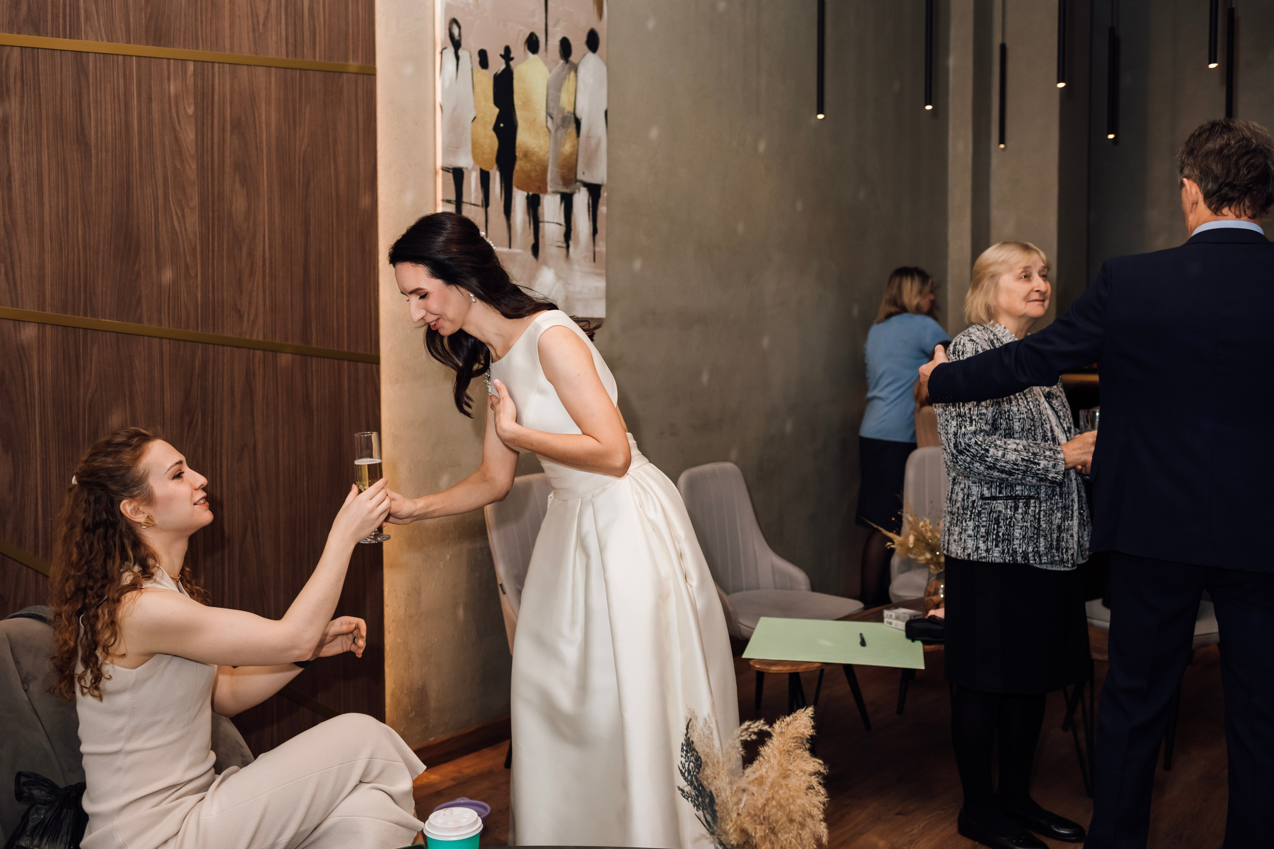 Таня и Миша. Свадьба в лофте. Свадебный и семейный фотограф в Москве Евгения Лисина