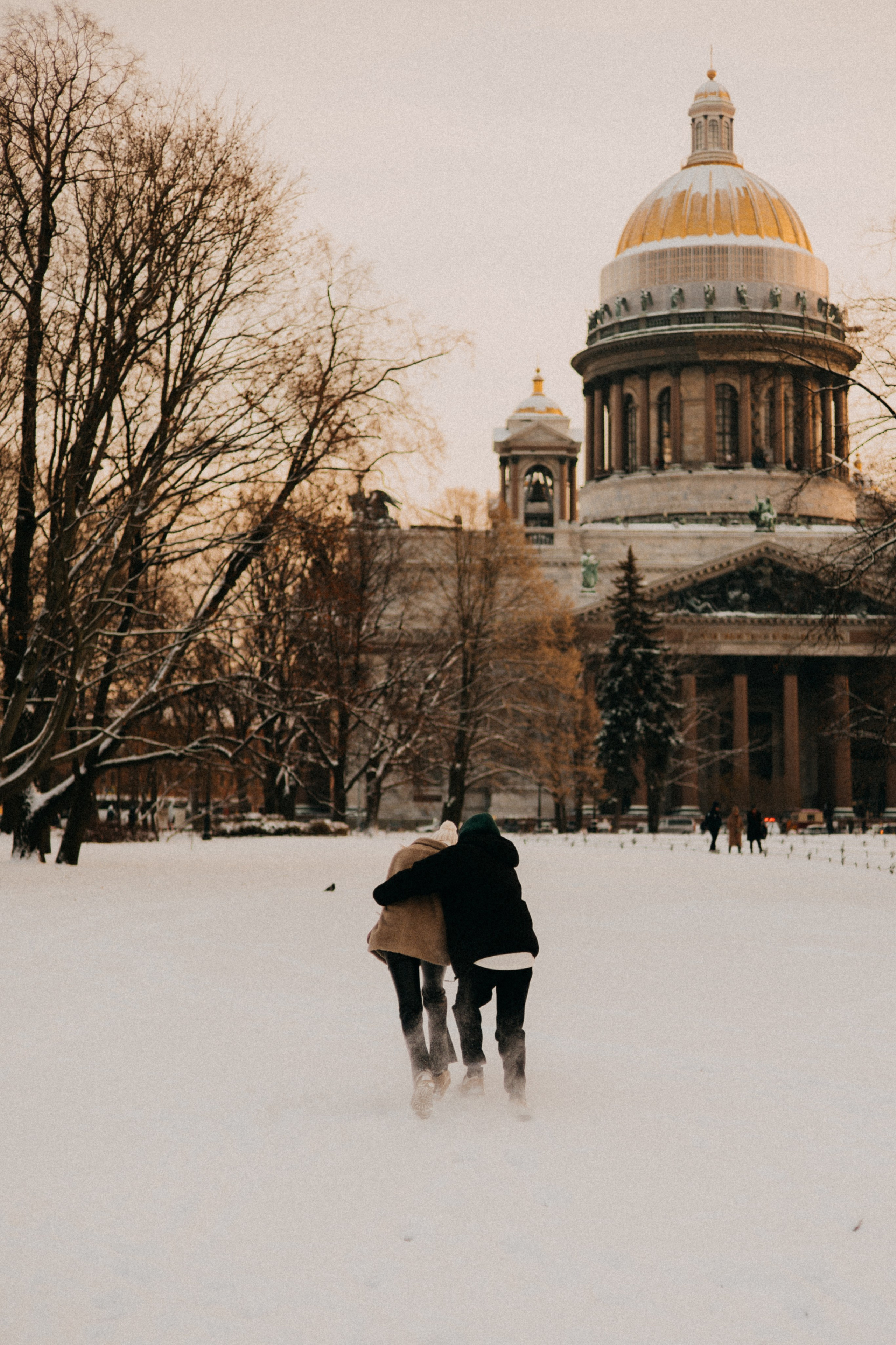Зима. Любовь. Питер. Фотограф Настя Леонова