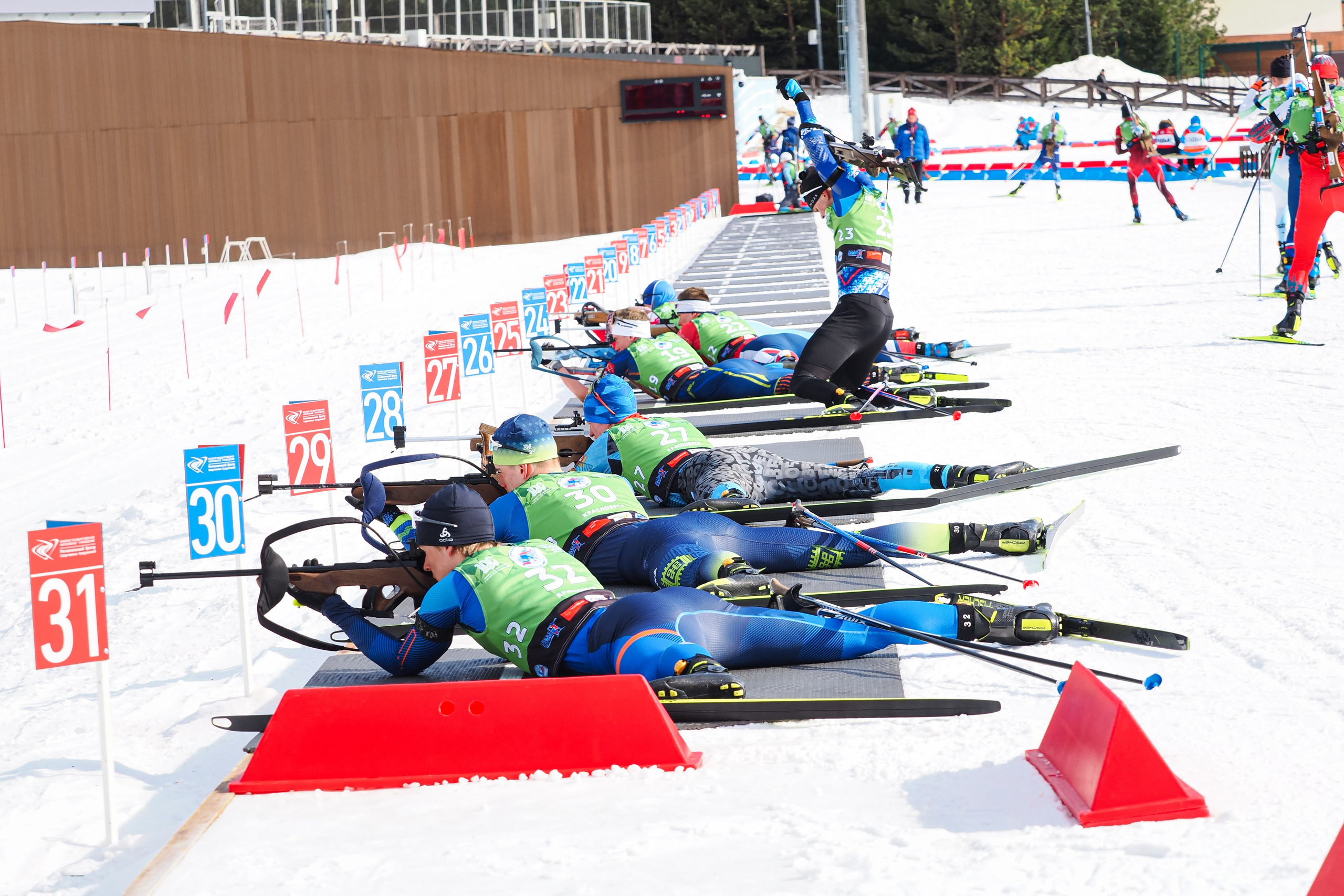 Биатлон / Первенство России. Репортажный фотограф Алексей Козьмин