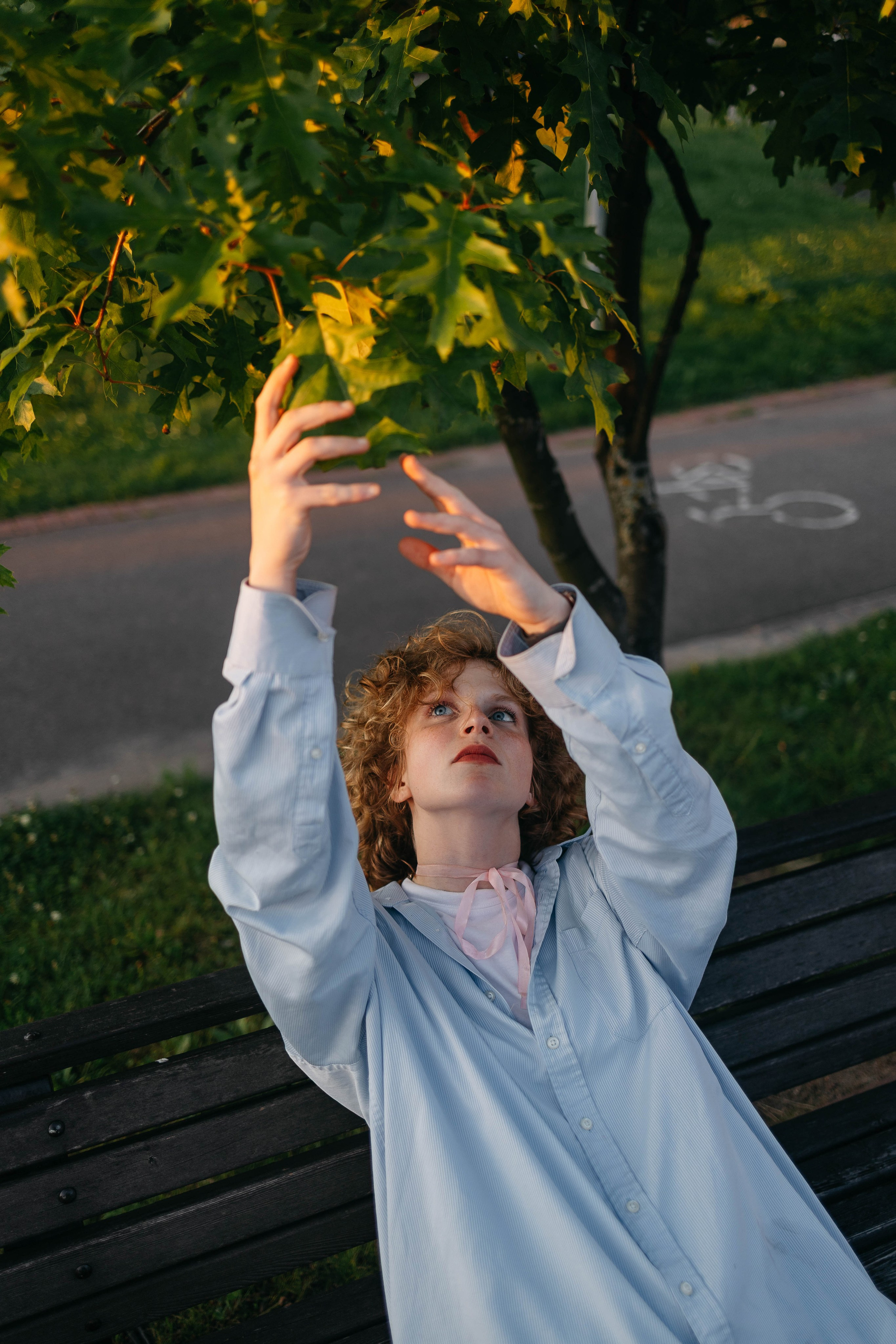 Лиза в Завидово. Закат. Фотограф в Твери Лагодная Яна