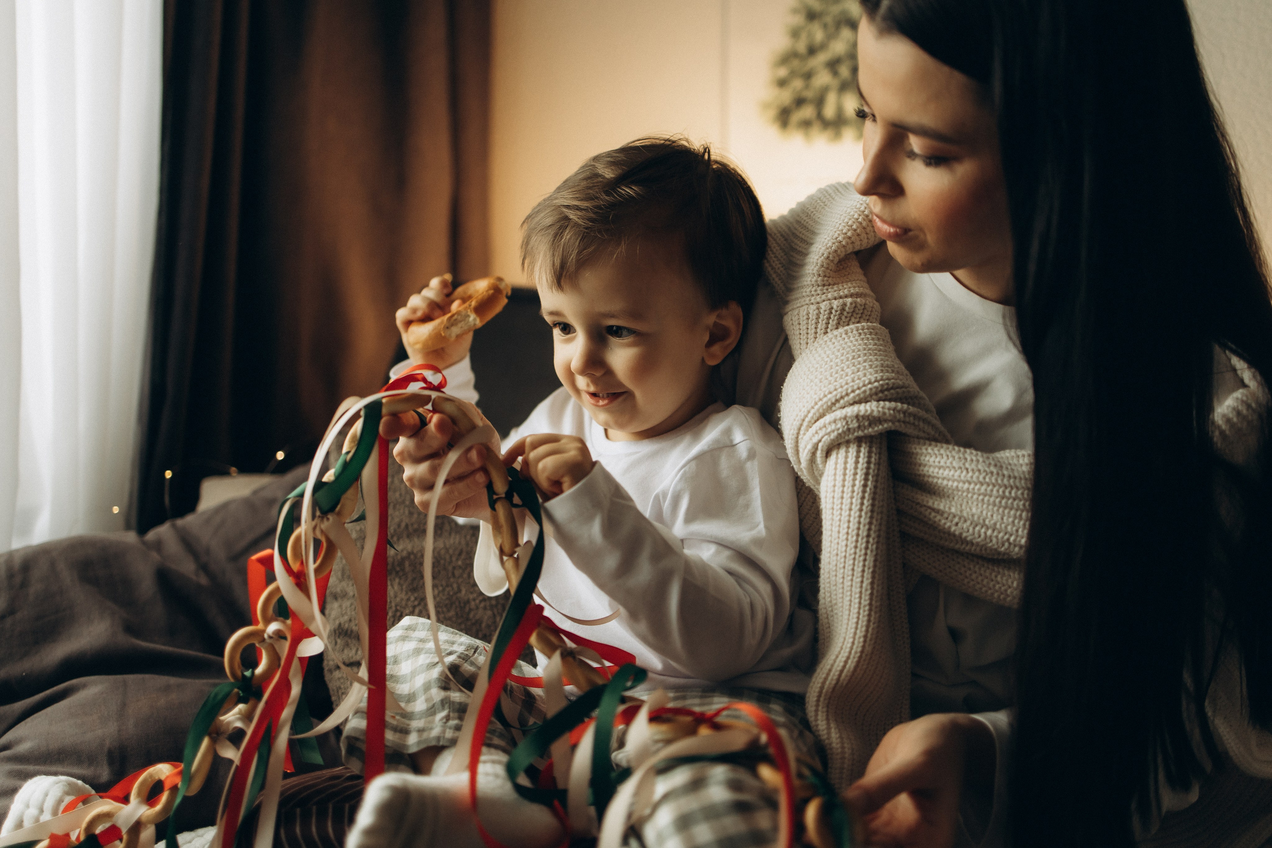 Алена и Родион. Семейный, домашний, ньюборн фотограф Москва Цветкова Елизавета