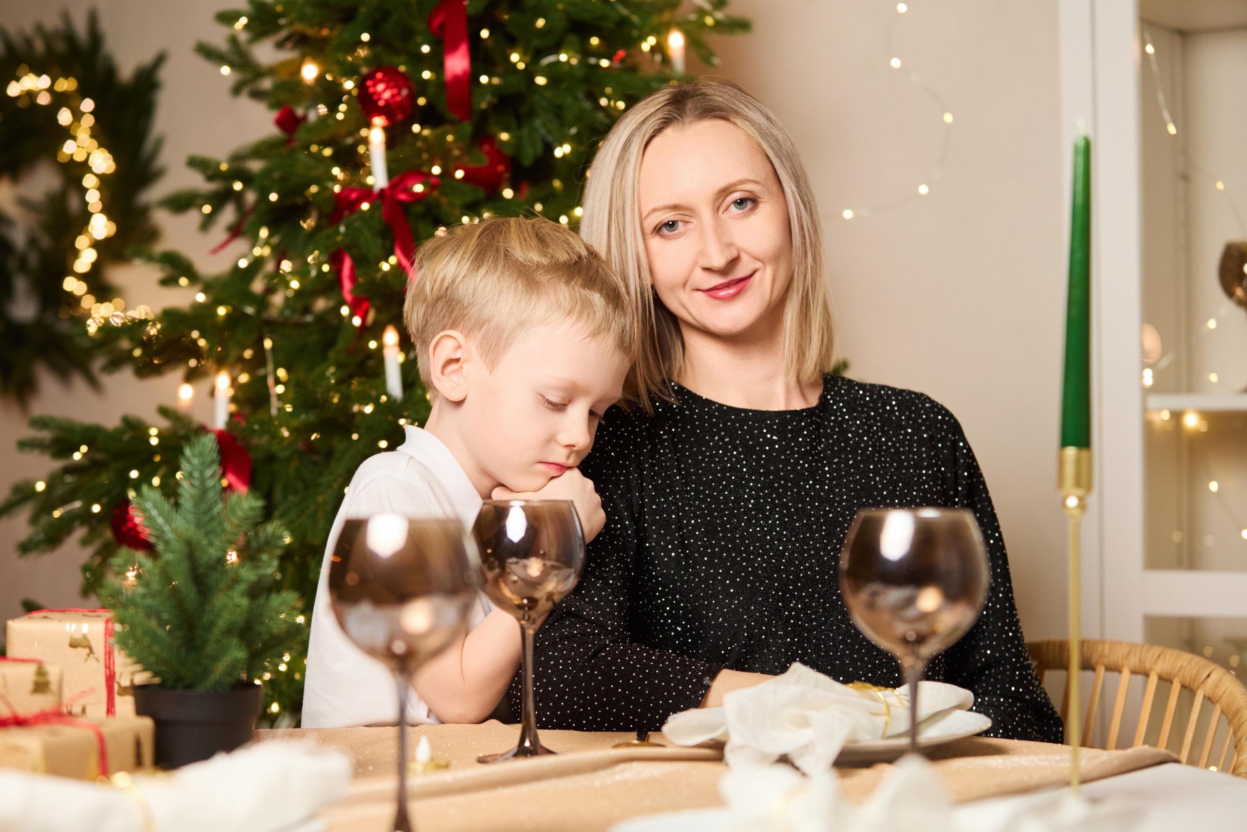 Новогодняя семейная