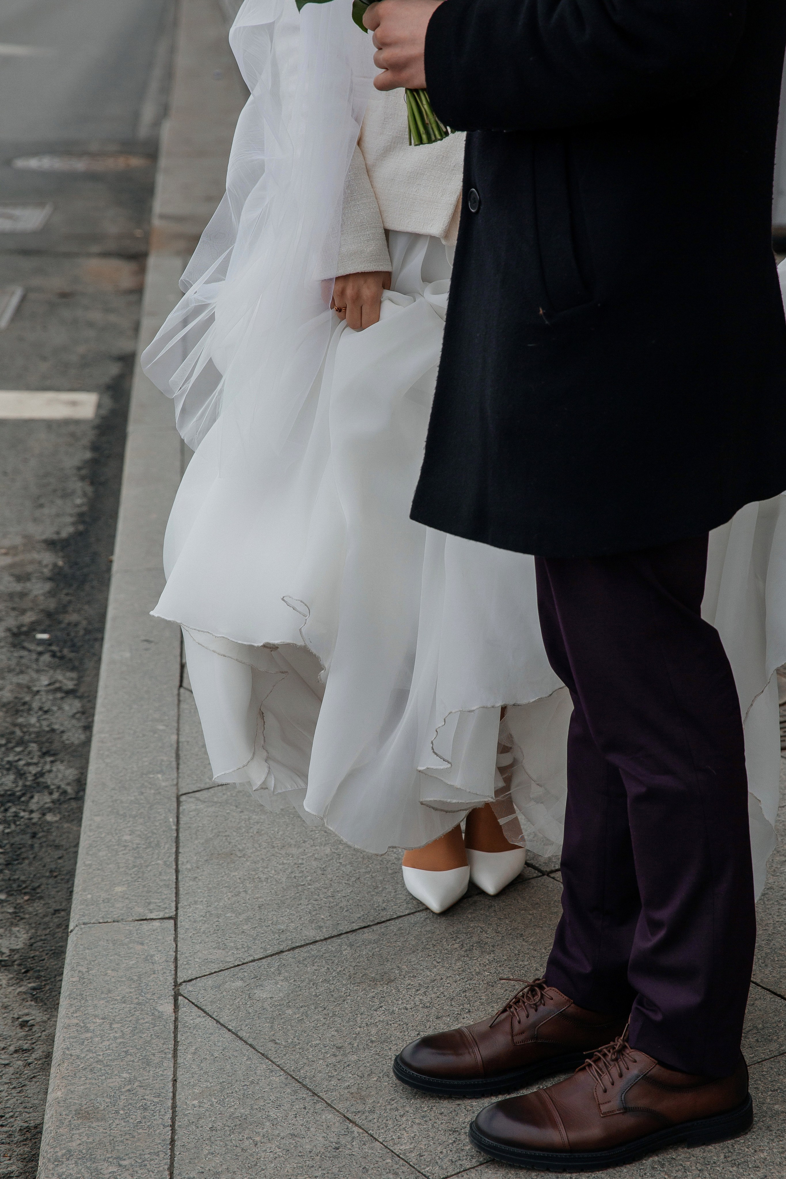 Первый ЗАГС и Фотосессия на Витебском в апреле. Свадебный фотограф в Санкт-Петербурге Вика Стукачева