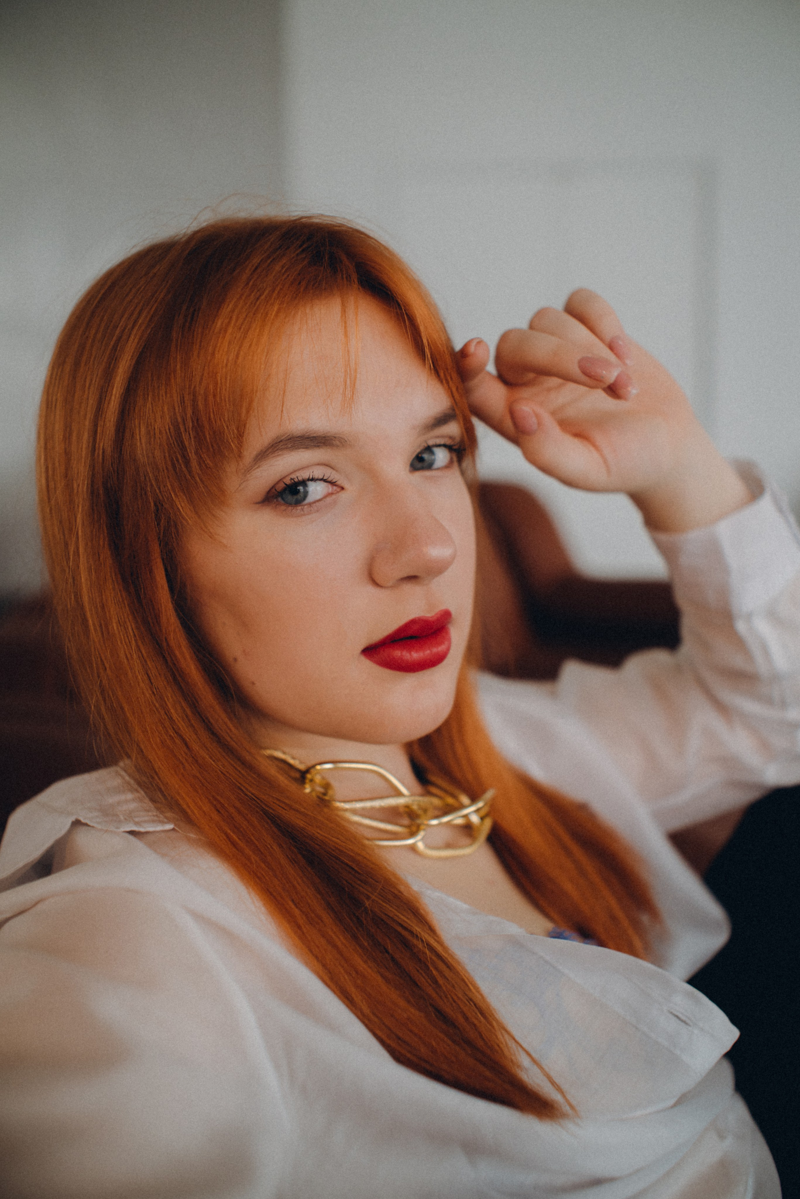 Катя, студия. Фотограф в Новосибирске Полина Колмачевская