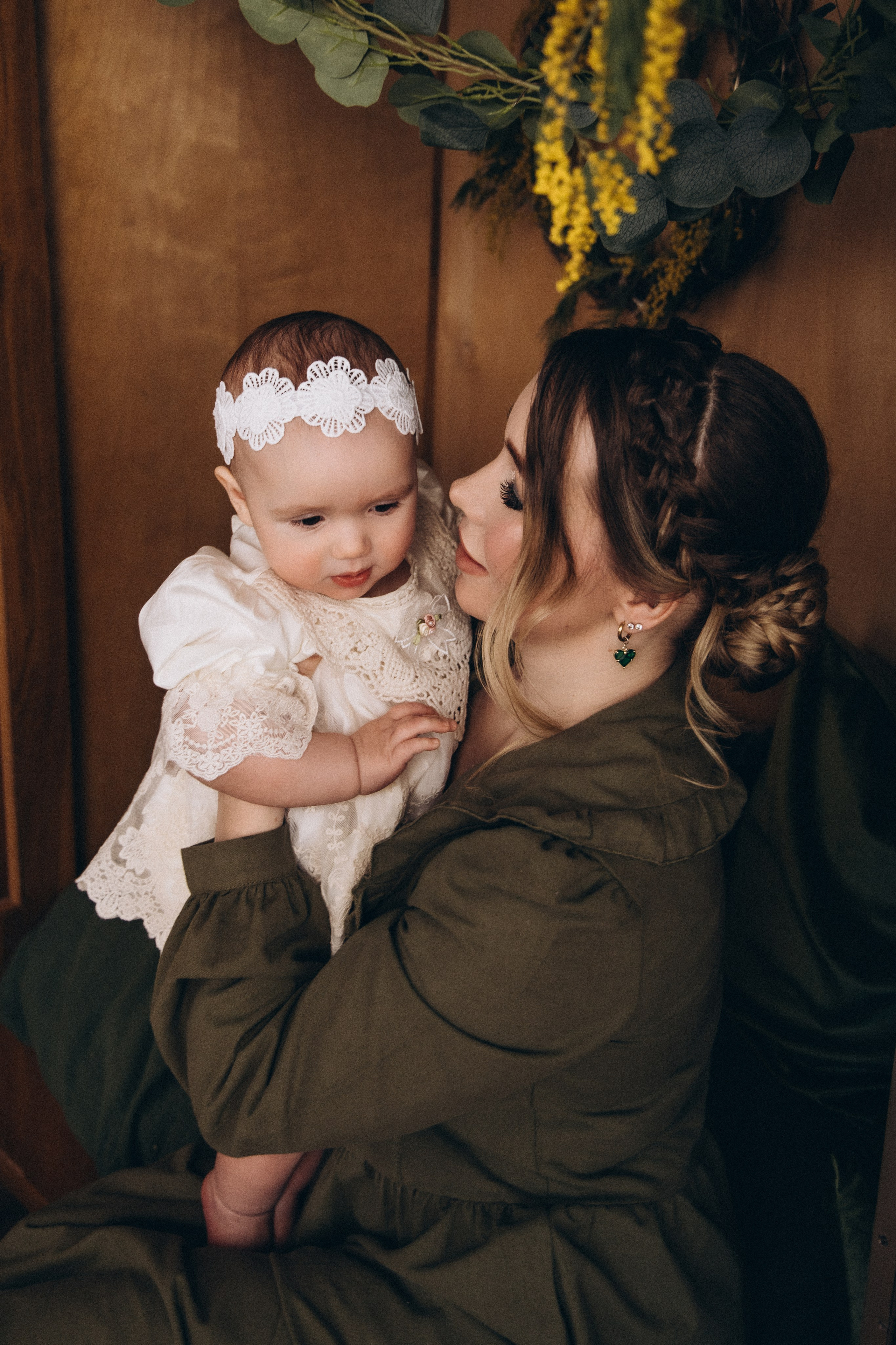 Юлия с семьёй