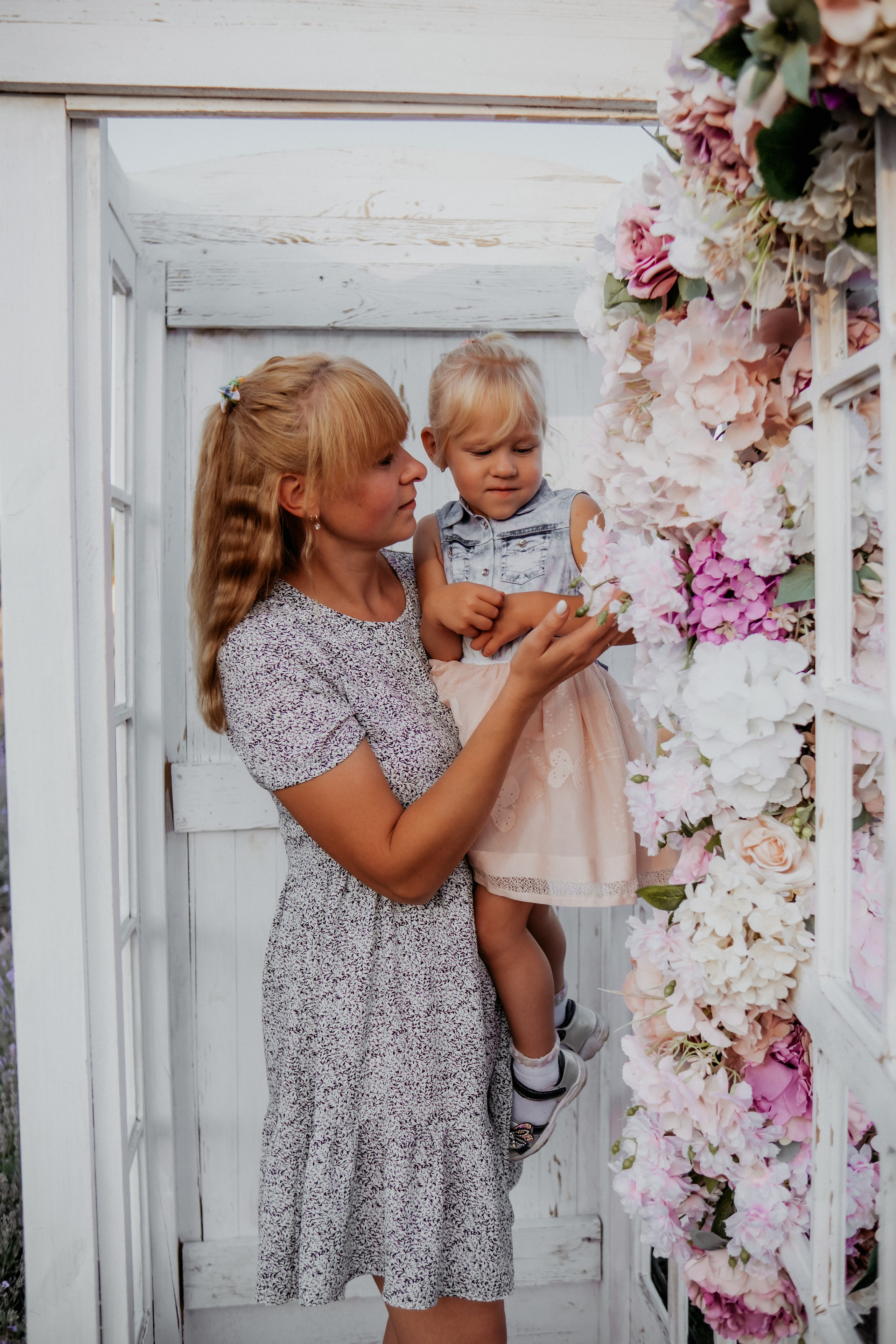 Семейная съемка в лованде. Nattie.ph