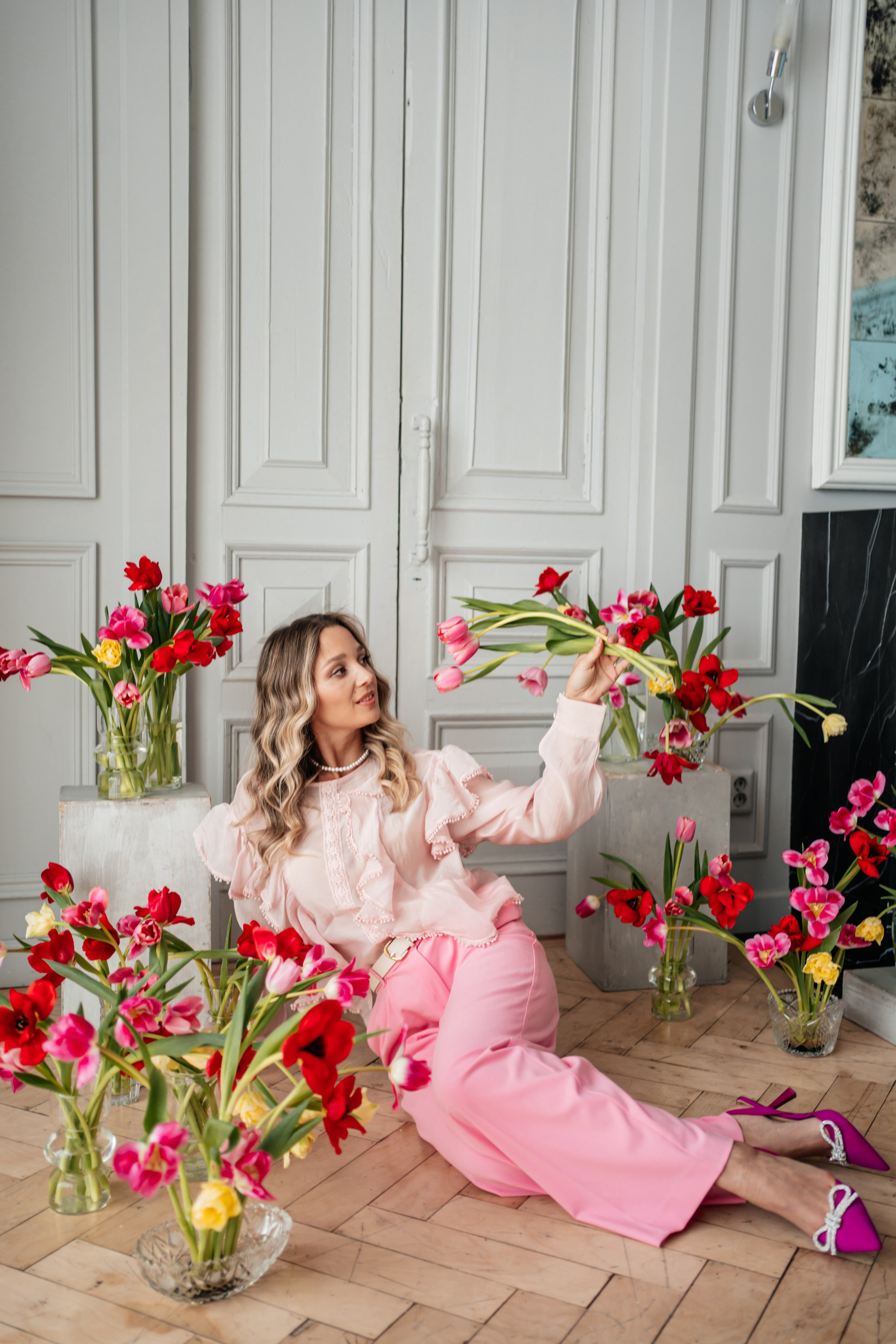 Цветочный фотодень, весна 24. Семейный фотограф, фотосессия беременности в Новосибирске Кристина Киб