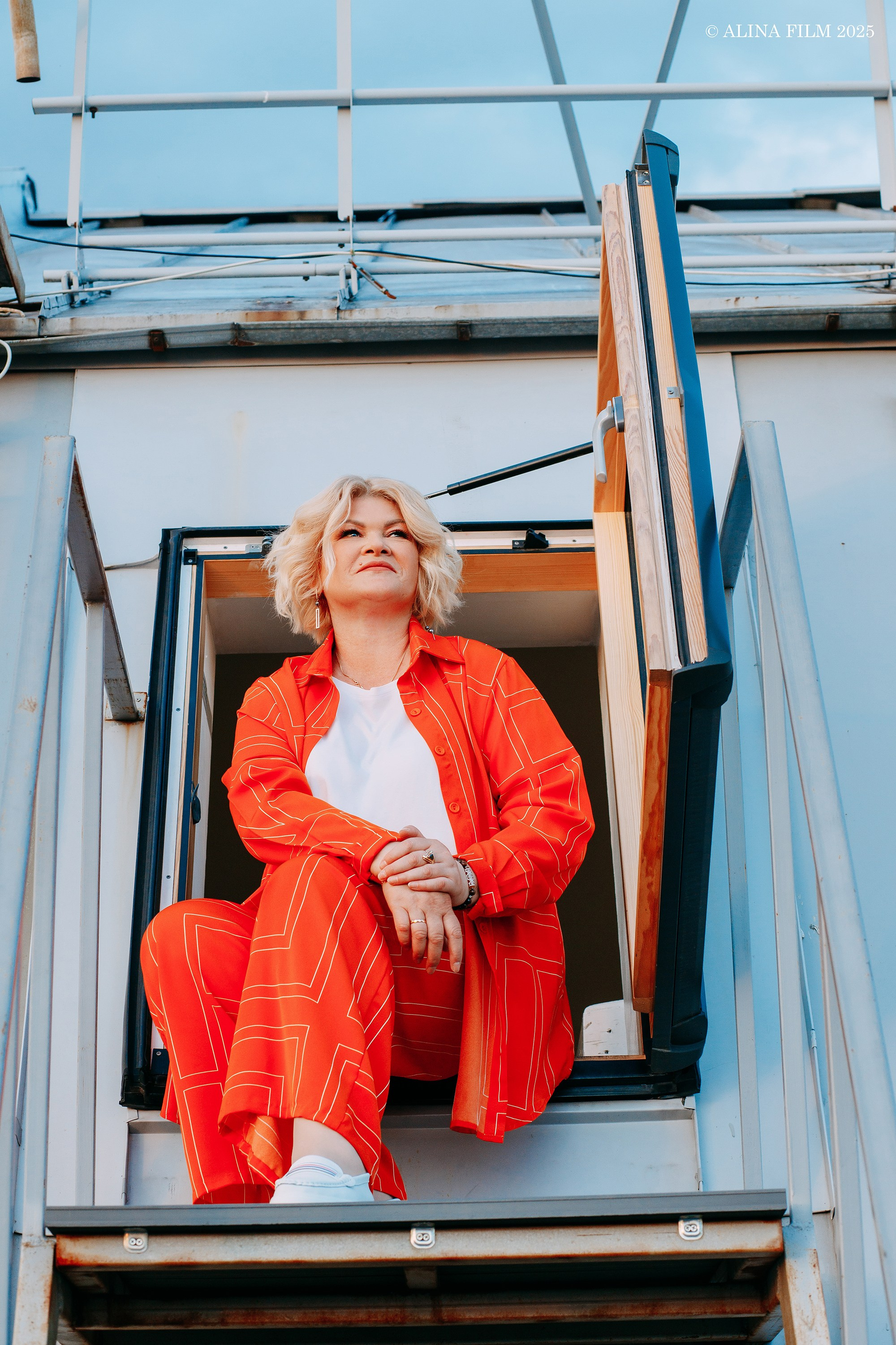 Фотопрогулка и фотосессия на крыше. Фотограф в Санкт-Петербурге Alina Film