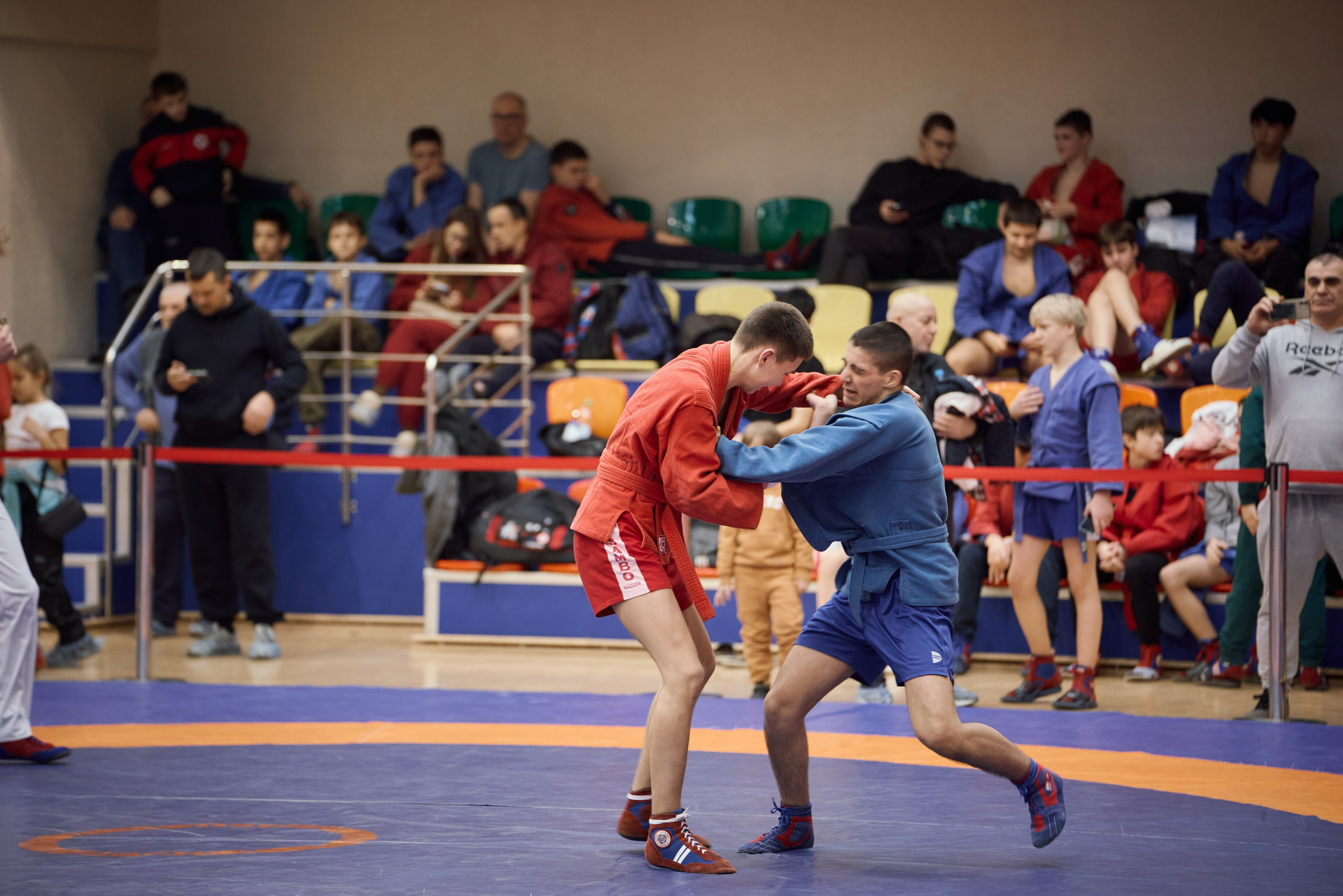 Чемпионат по самбо в Мытищах среди юношей — 2025 год