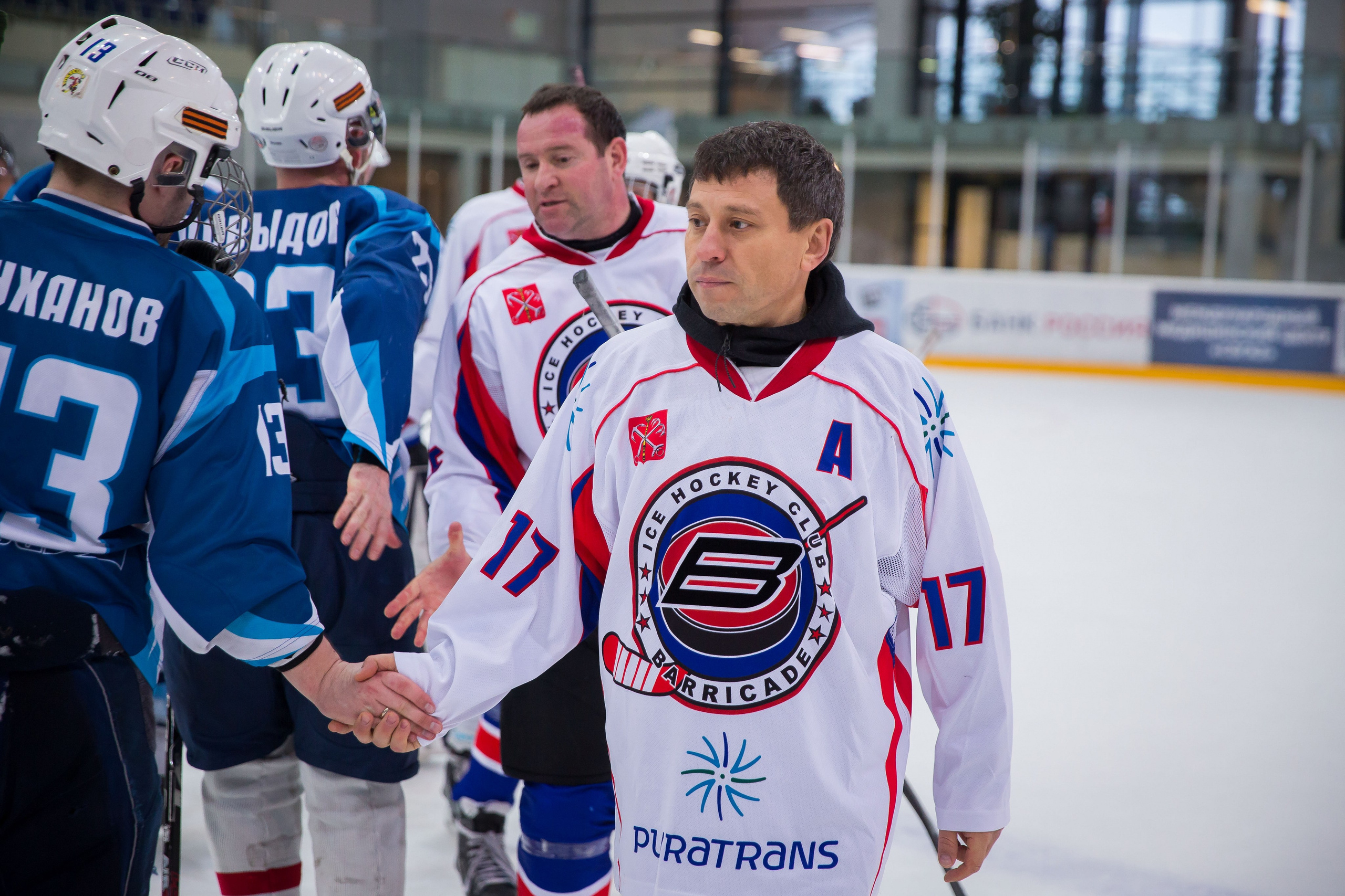 Хоккей для «Work&Sport». Снимаю съемки