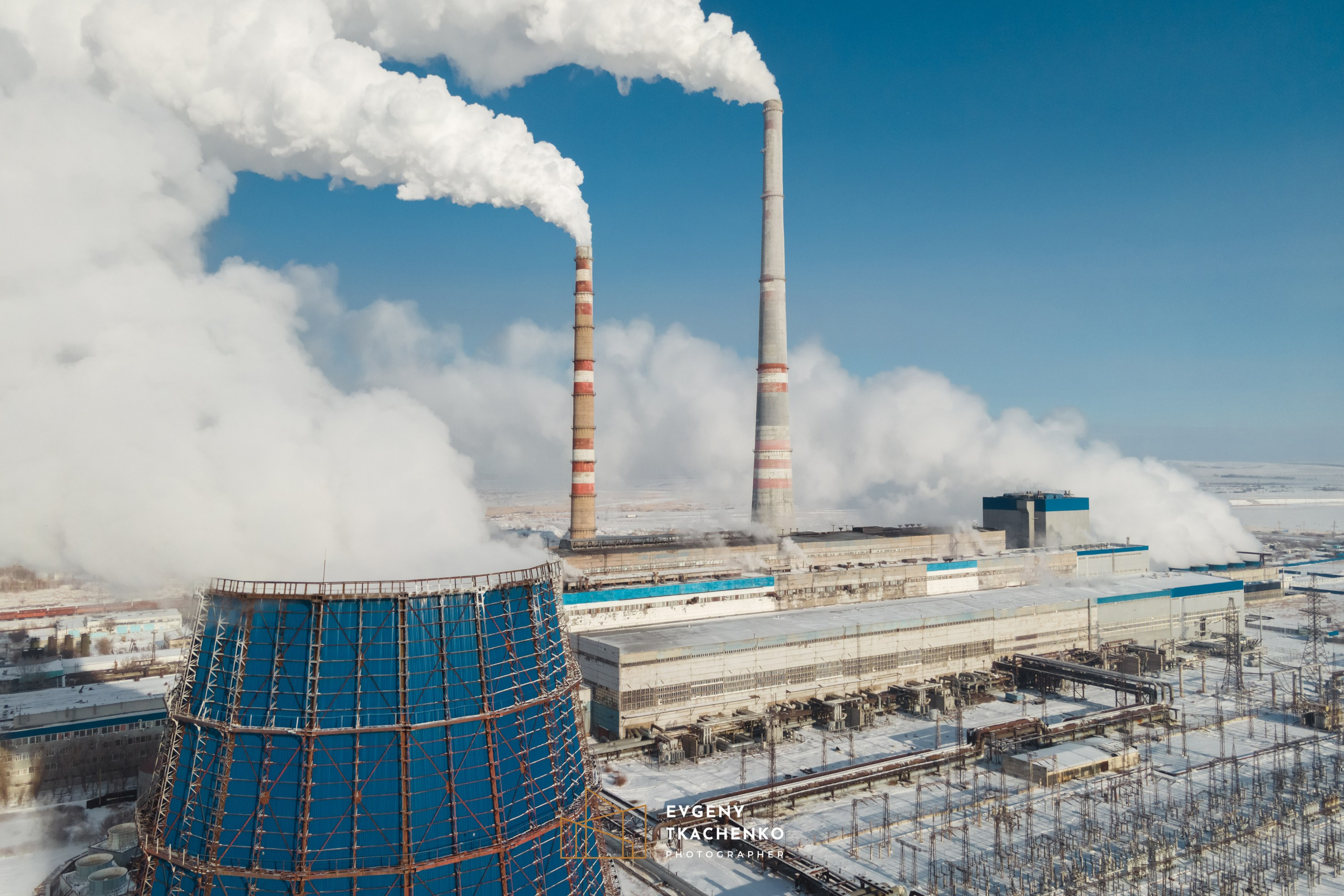 Карагандинская ТЭЦ-3. Архитектурный и интерьерный фотограф в Казахстане