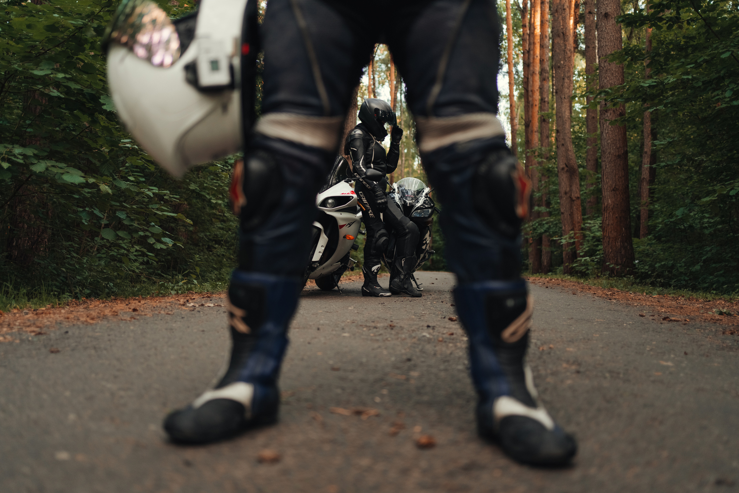 Лавстори на мотоциклах. Семейный фотограф в Москве и в Домодедово Екатерина Патракова