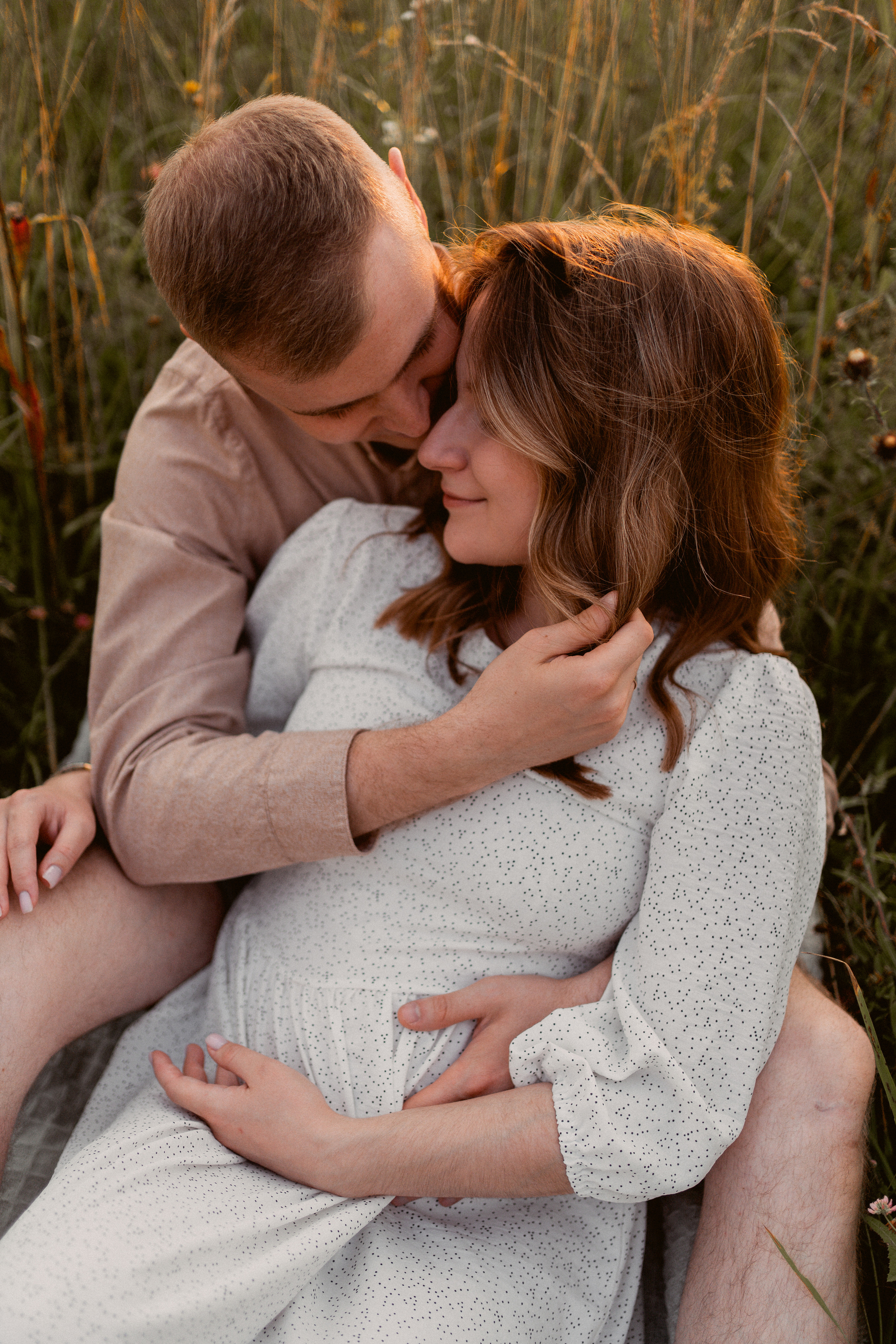 Фотосессия беременности в Новом Домодедово. Семейный фотограф в Москве и в Домодедово Екатерина Патракова