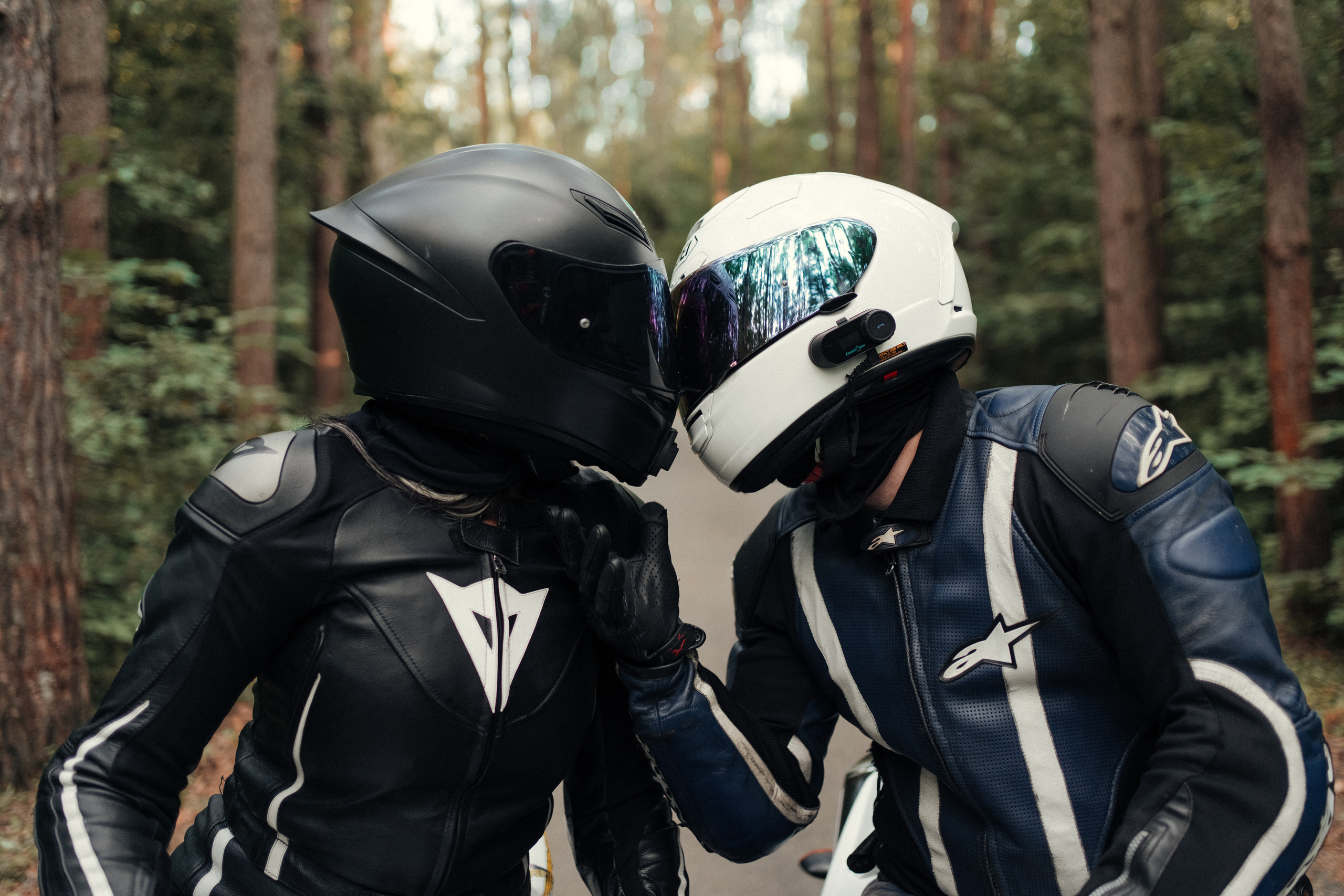 Лавстори на мотоциклах. Семейный фотограф в Москве и в Домодедово Екатерина Патракова