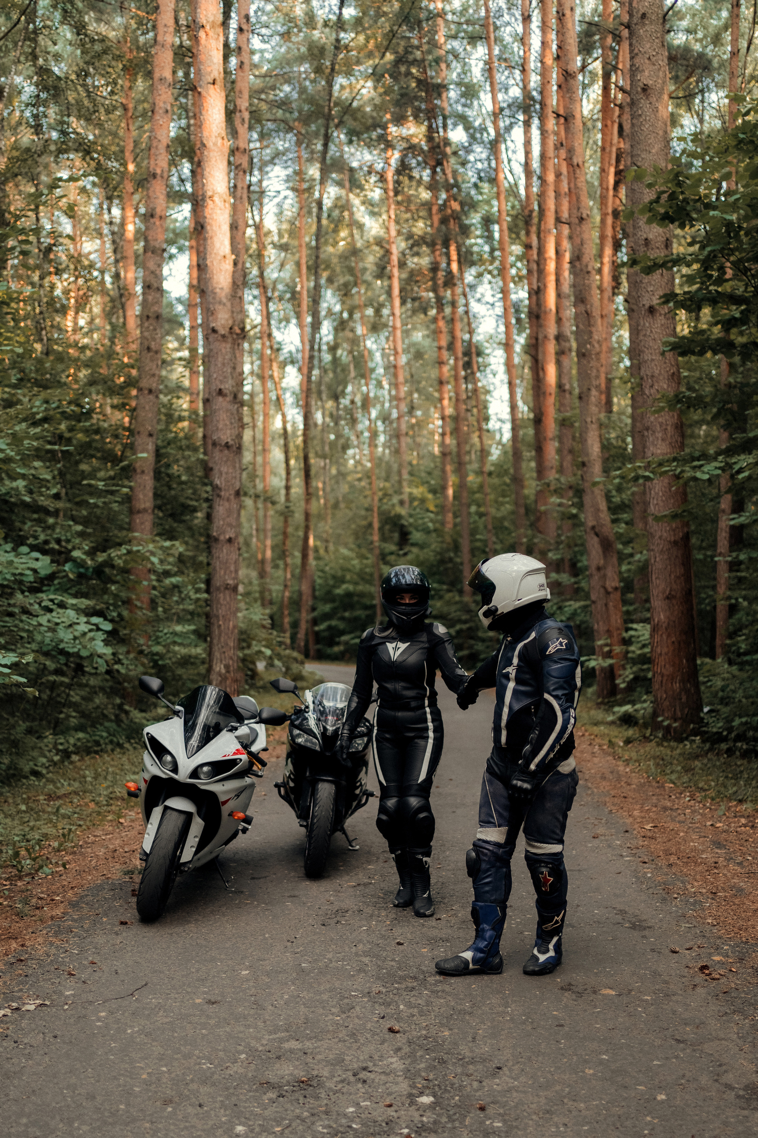 Лавстори на мотоциклах. Семейный фотограф в Москве и в Домодедово Екатерина Патракова
