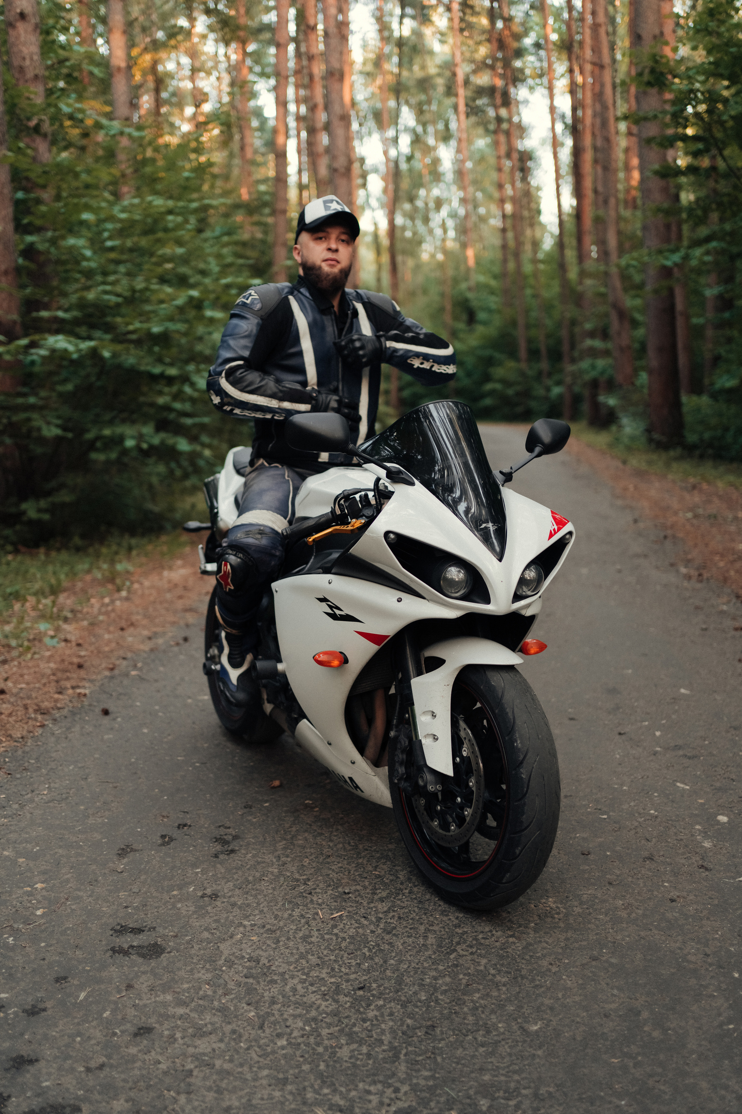 Лавстори на мотоциклах. Семейный фотограф в Москве и в Домодедово Екатерина Патракова