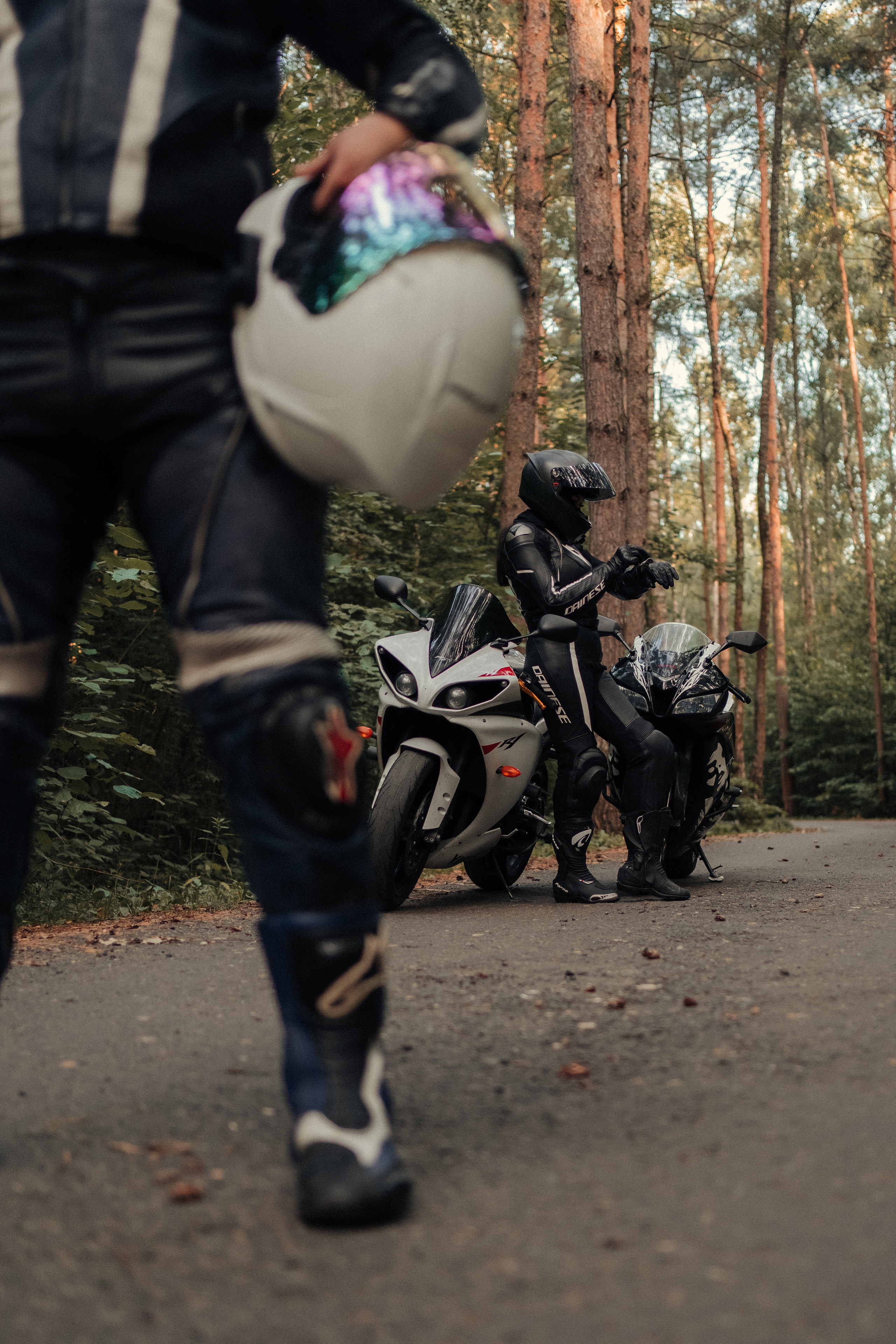 Лавстори на мотоциклах. Семейный фотограф в Москве и в Домодедово Екатерина Патракова