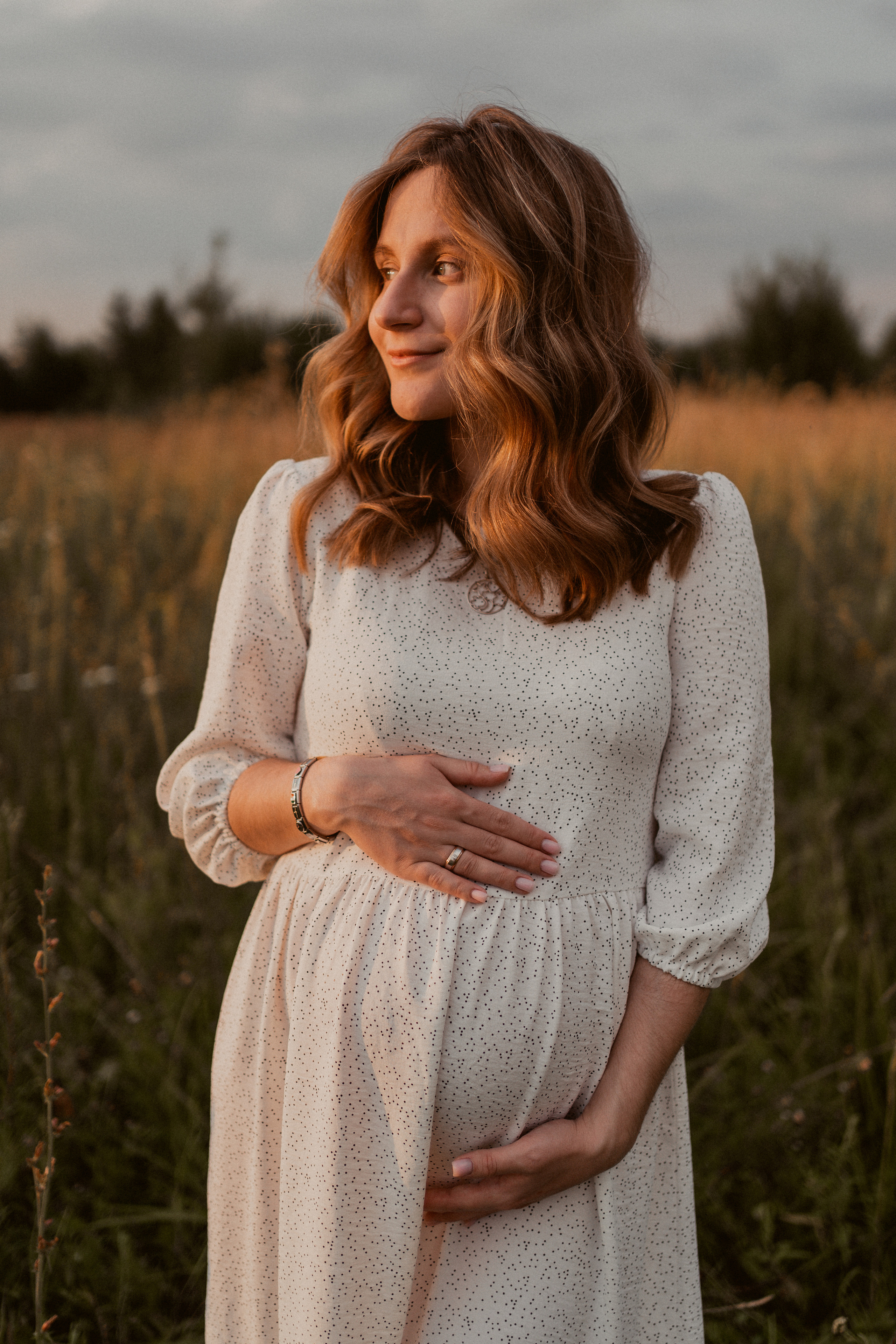 Фотосессия беременности в Новом Домодедово. Семейный фотограф в Москве и в Домодедово Екатерина Патракова