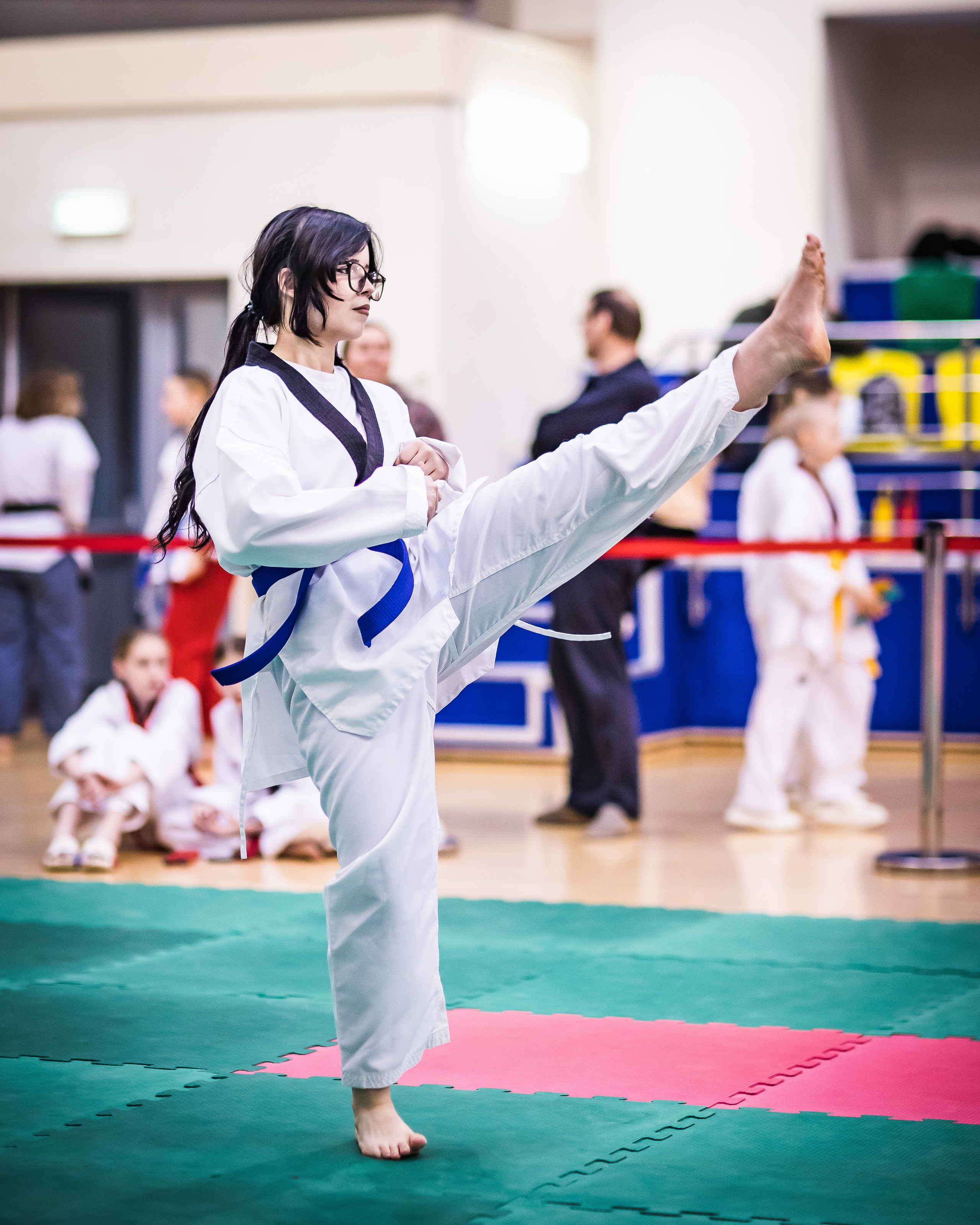 Турнир Федерации детского тхэквондо России по дисциплине ПХУМСЭ. Спортивный фотограф Максим Серегин