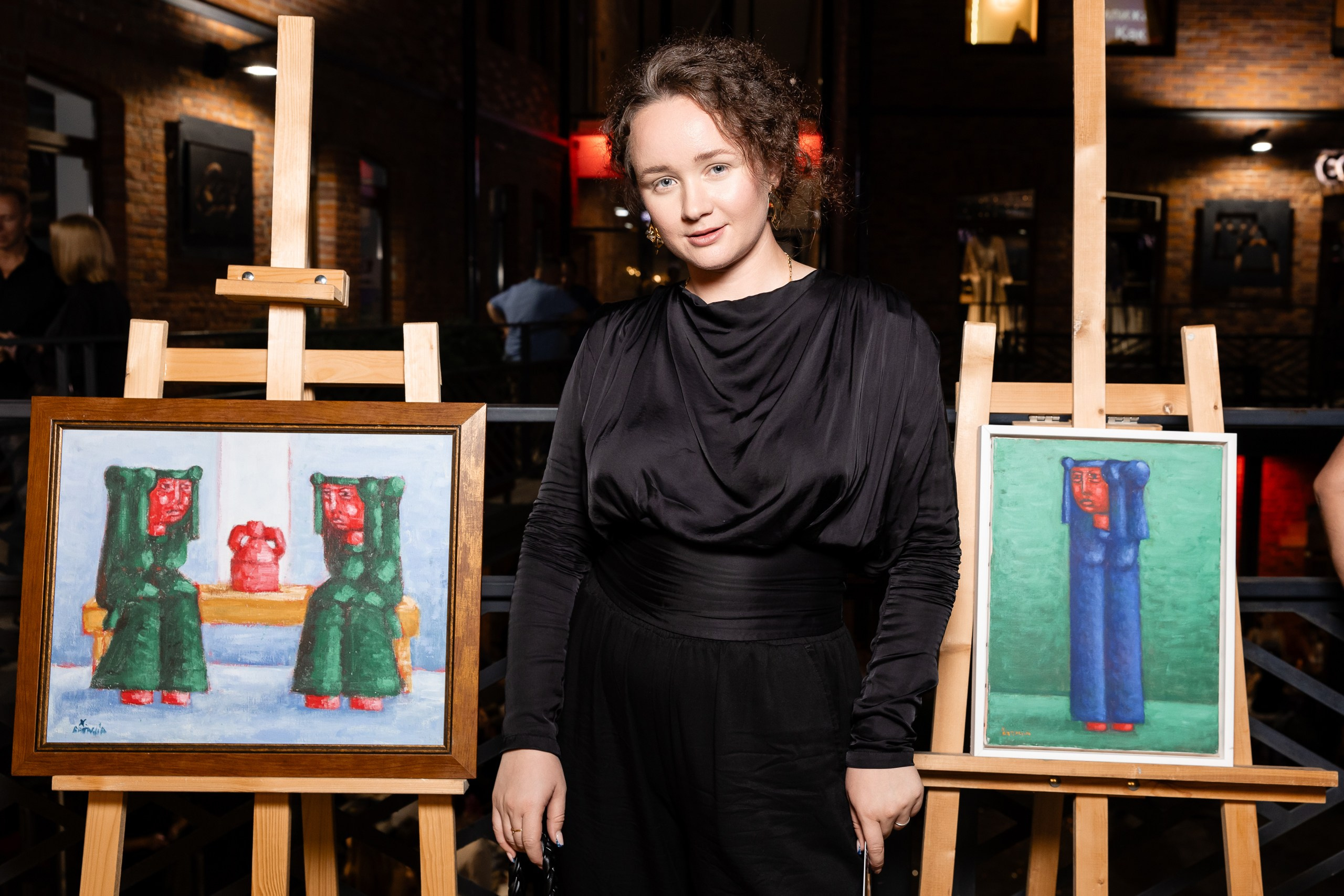 Выставка работ Дениса Шевчука в ресторане Attolini. Фотограф в Санкт-Петербурге — Сергей Петров