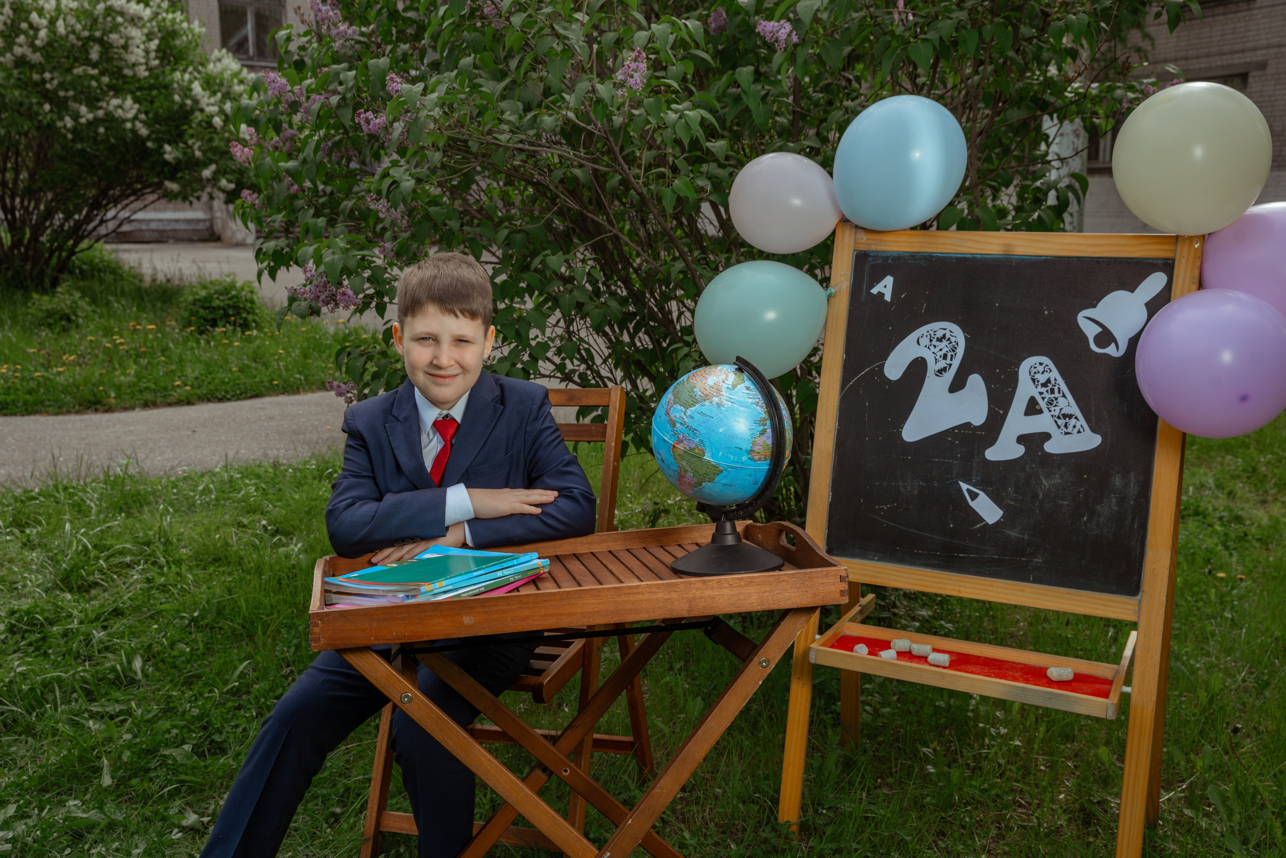 Школьная фотозона. Семейный и детский фотограф в Нижнем Новгороде