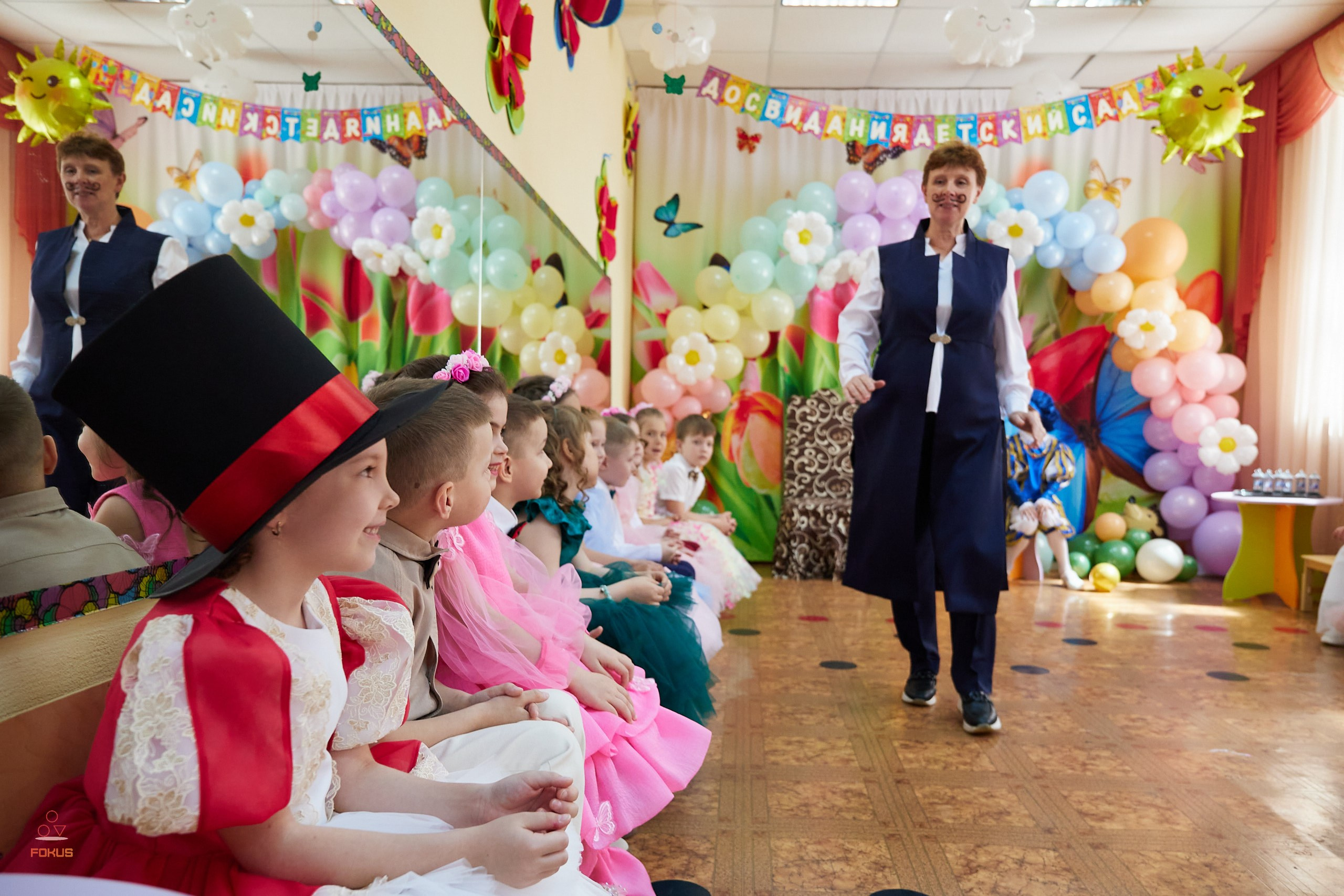 Выпускной детский сад. Спортивный фотограф Некрасов Денис