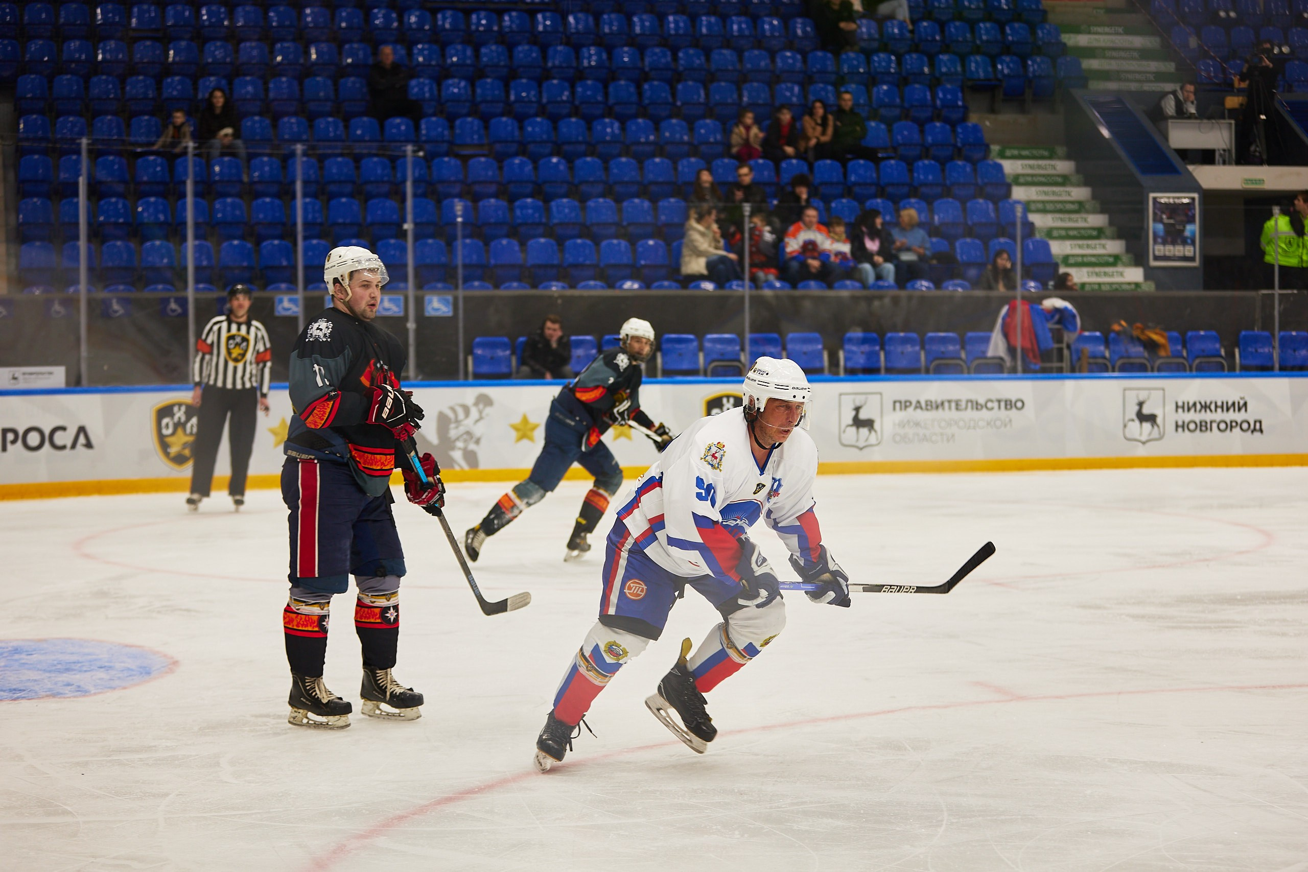 Репортаж. Офицерская хоккейная лига 2025 год. Спортивный фотограф Некрасов Денис