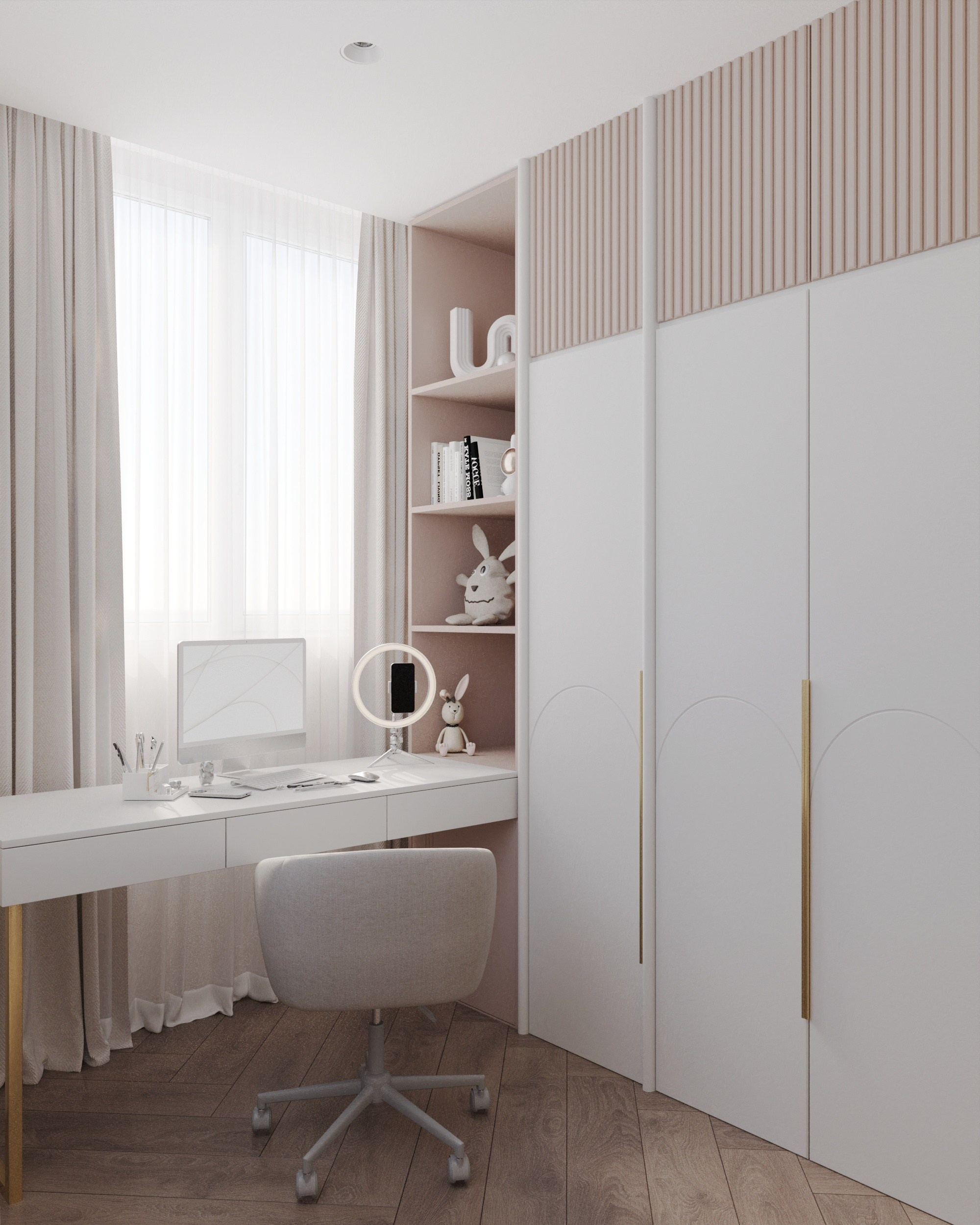 Дизайн-проект ЖК Любимово 7. Дизайн интерьеров, 3D визуализации