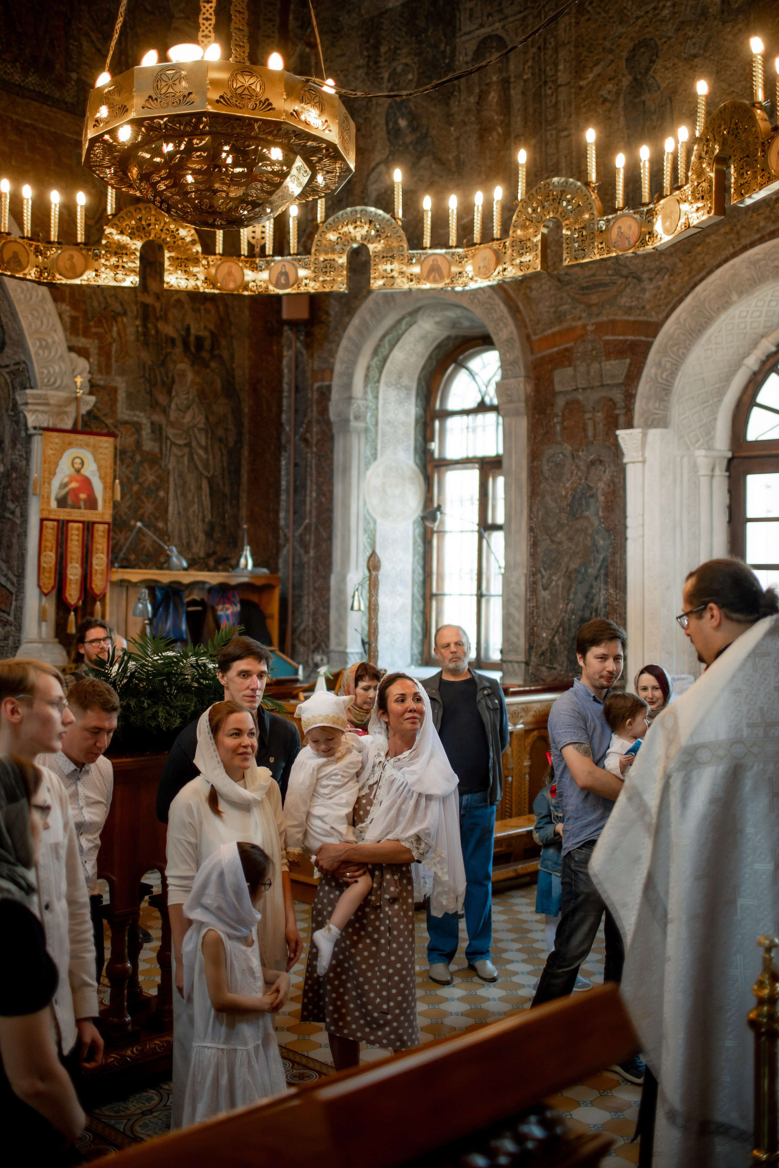 Таинство Крещения. Семейный фотограф в Москве