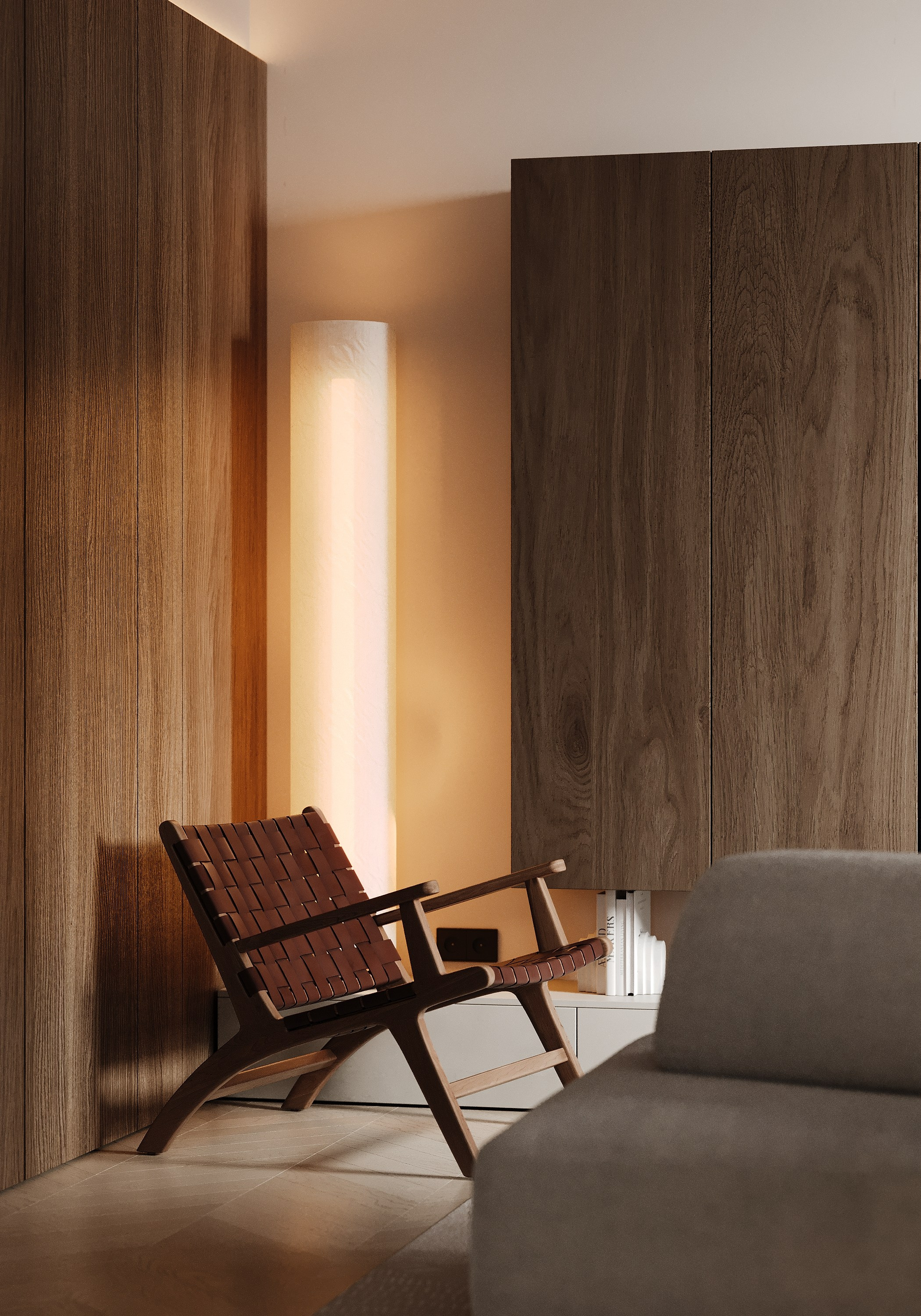 Частный дом 160 м². Визуализации интерьера