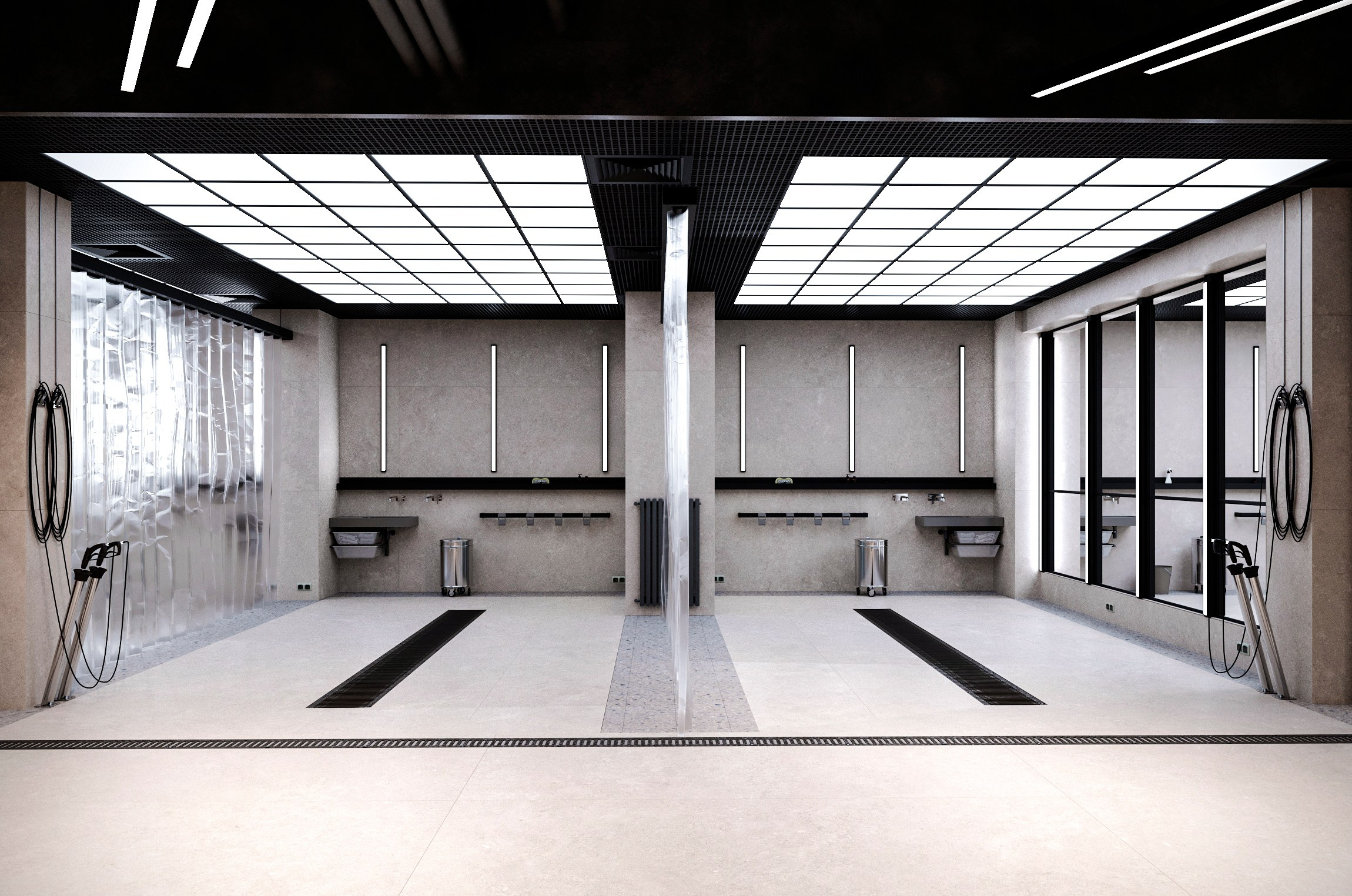 Royal Carwash — Автомоечно-детейлинговый комплекс, г. Астана. Дизайн интерьера и экстерьера в Санкт-Петербурге Яна Емельянова