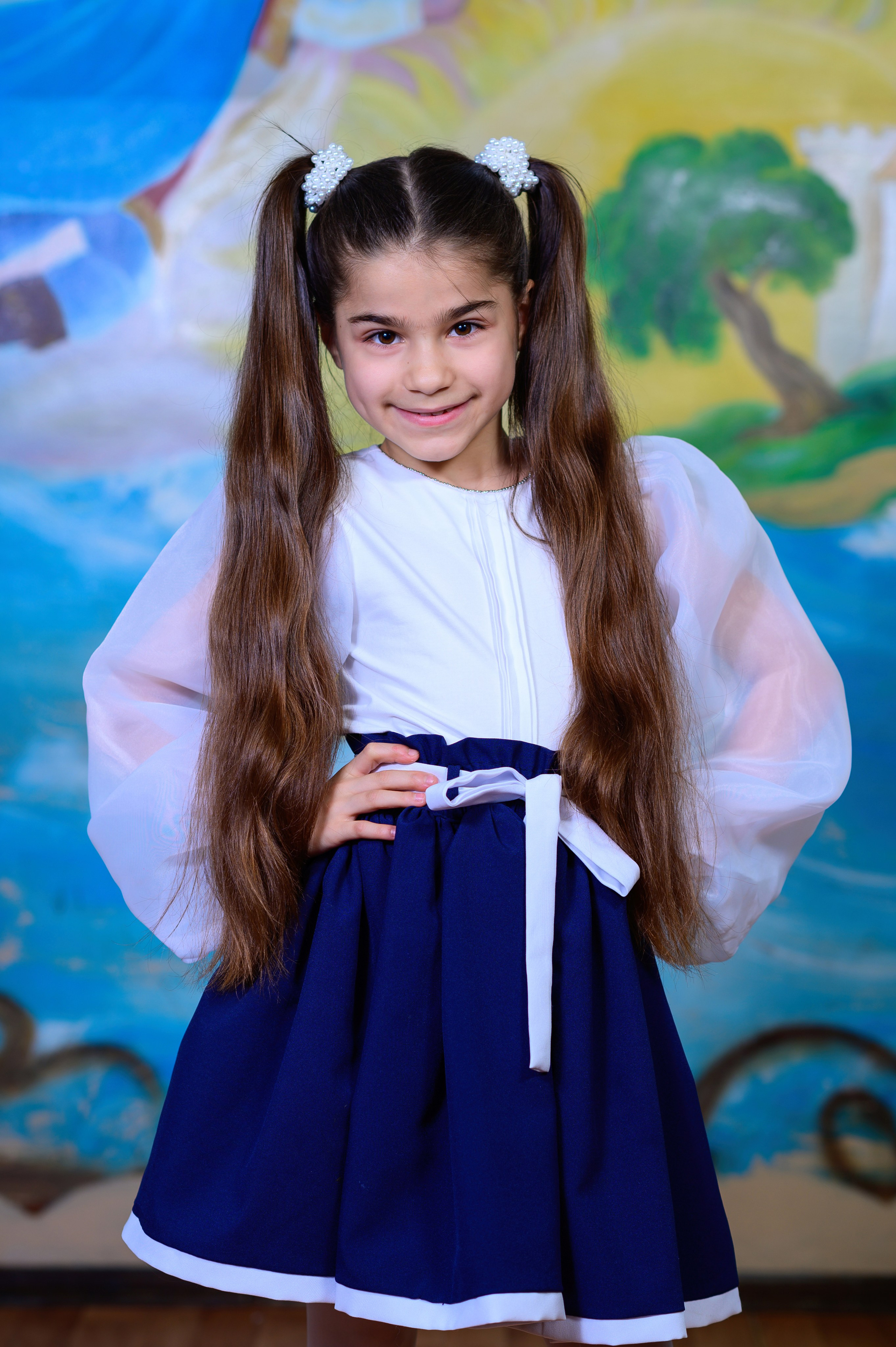 Портрет и общая фотография класса. Выпускной школьный альбом в Москве / Школьный фотограф Юлия Михайленко