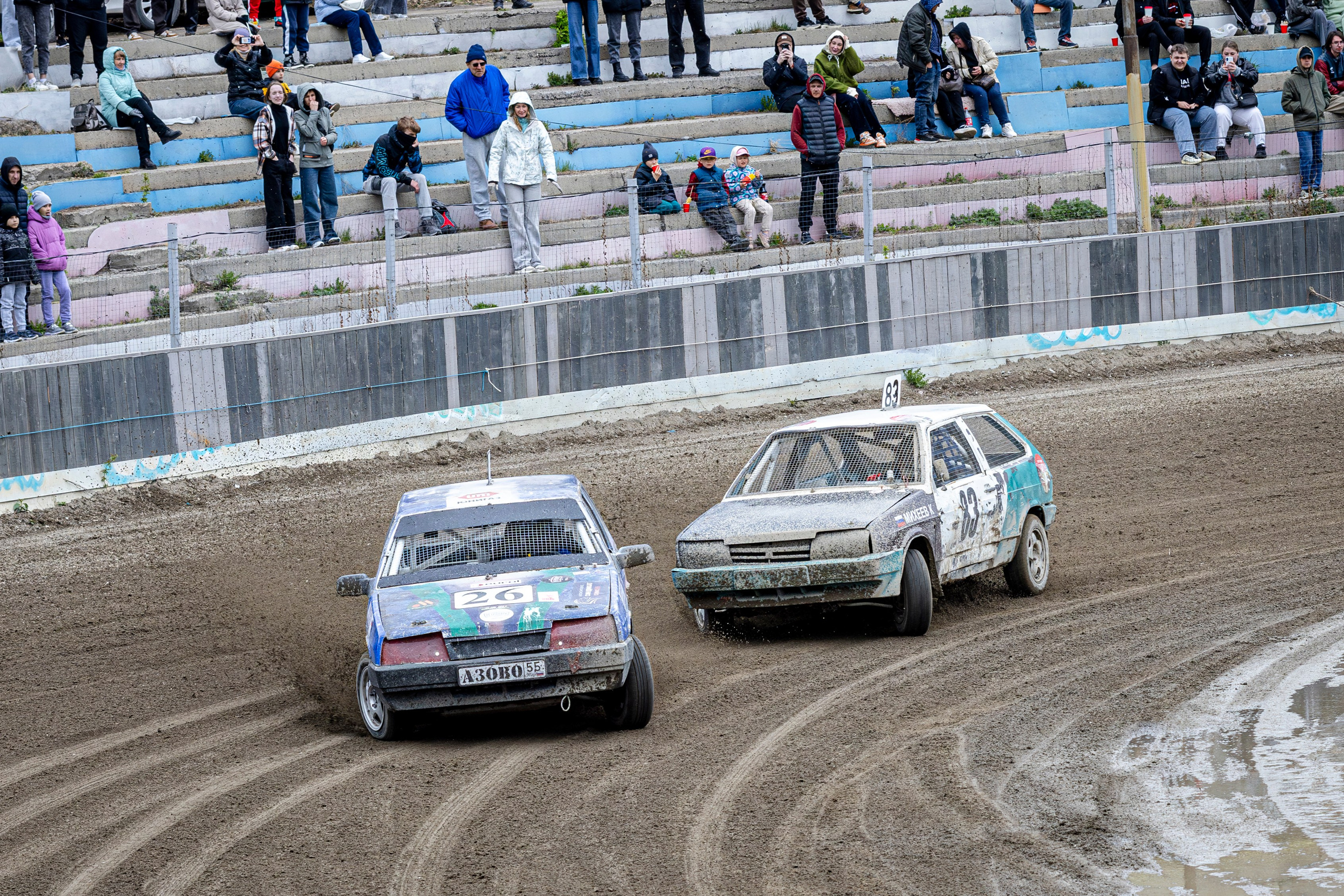 Автогонки на гаревой дорожке. Bertran Ordo