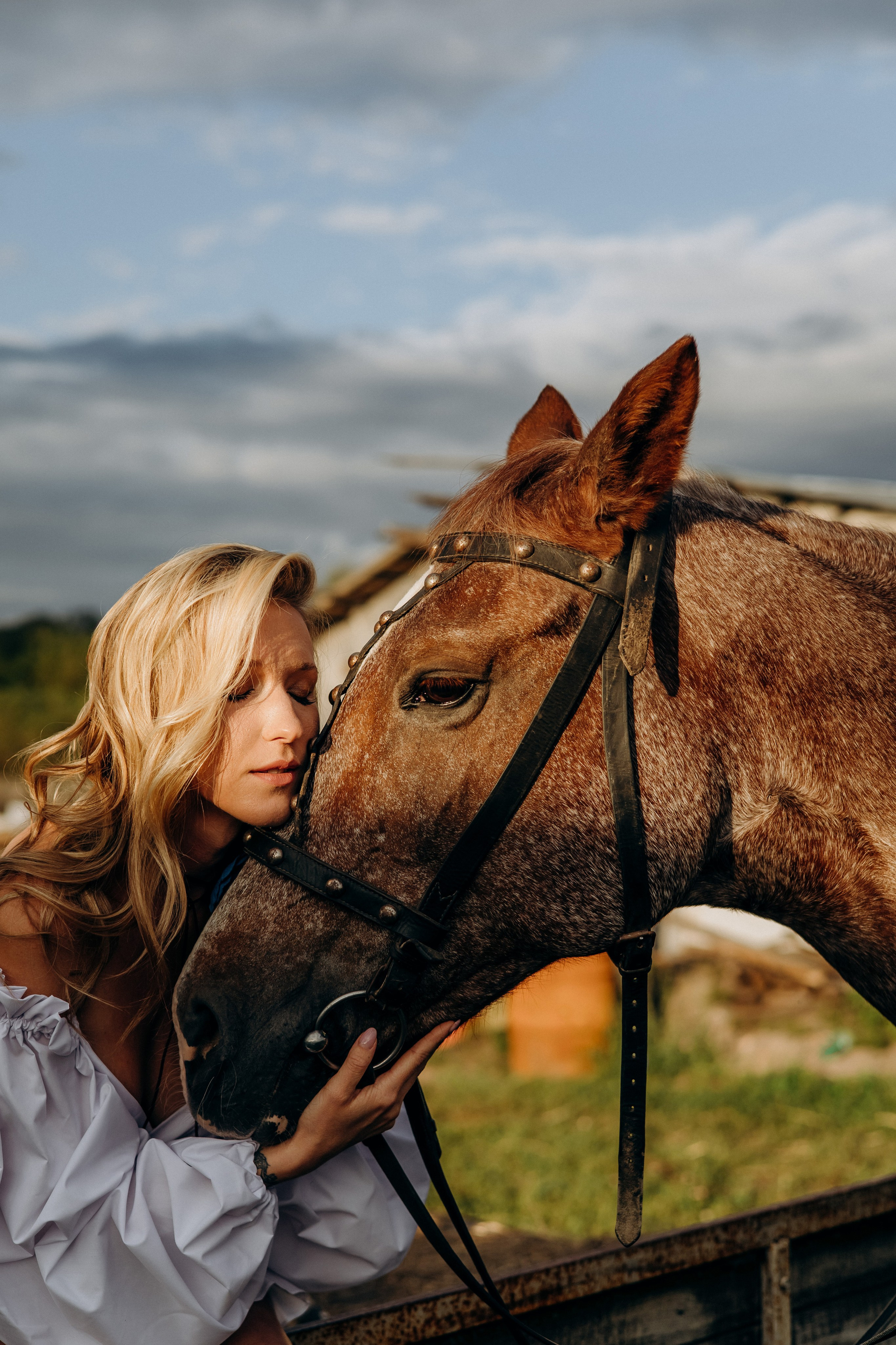 Фотоистория в конюшне. Портретный и семейный фотограф в Воронеже Ксения Ремизова