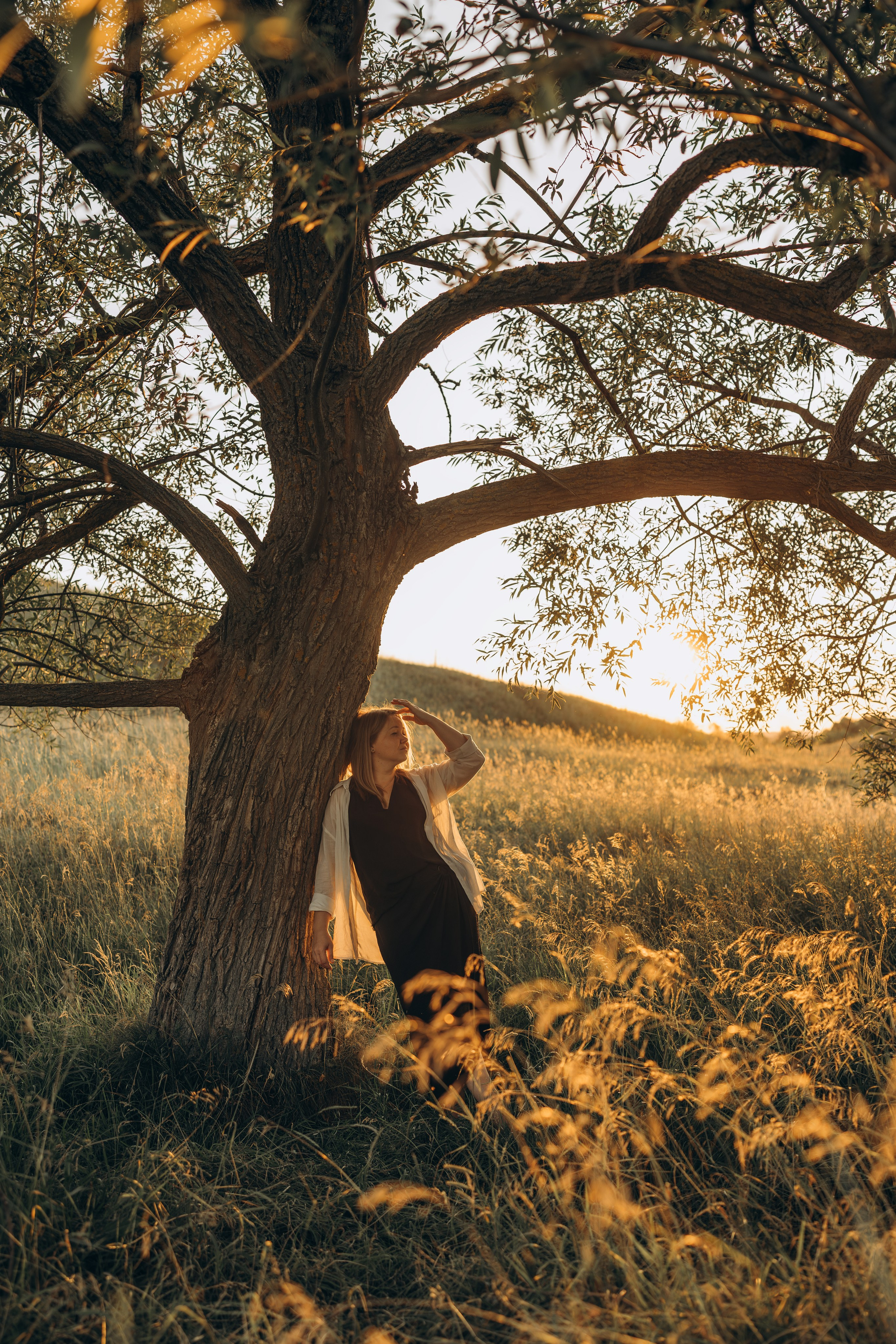 Летний луг, закат. Семейный фотограф Москва. Фотограф беременности и материнства Москва