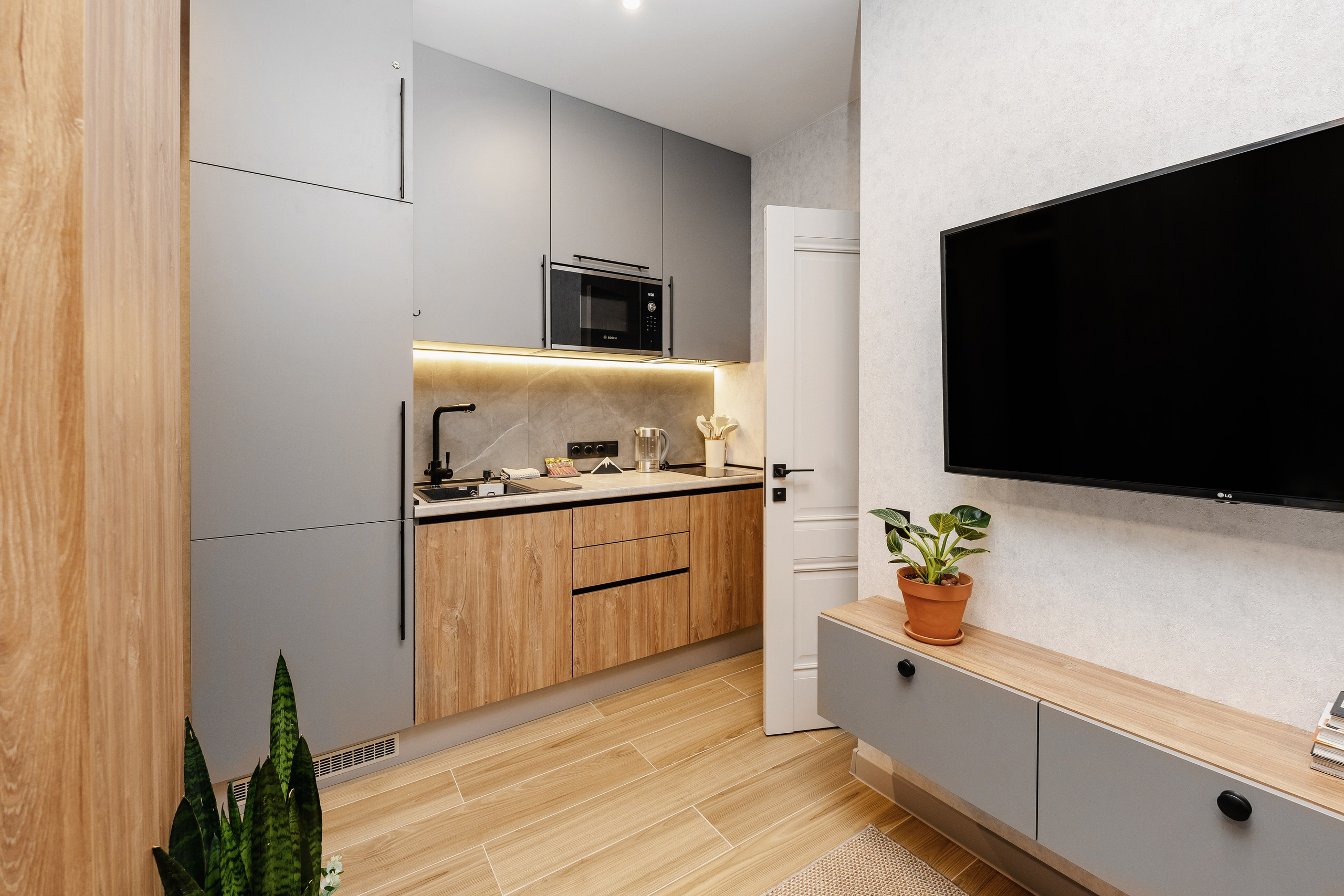 Квартира в Красной Поляне. Отельный интерьерный фотограф Сочи