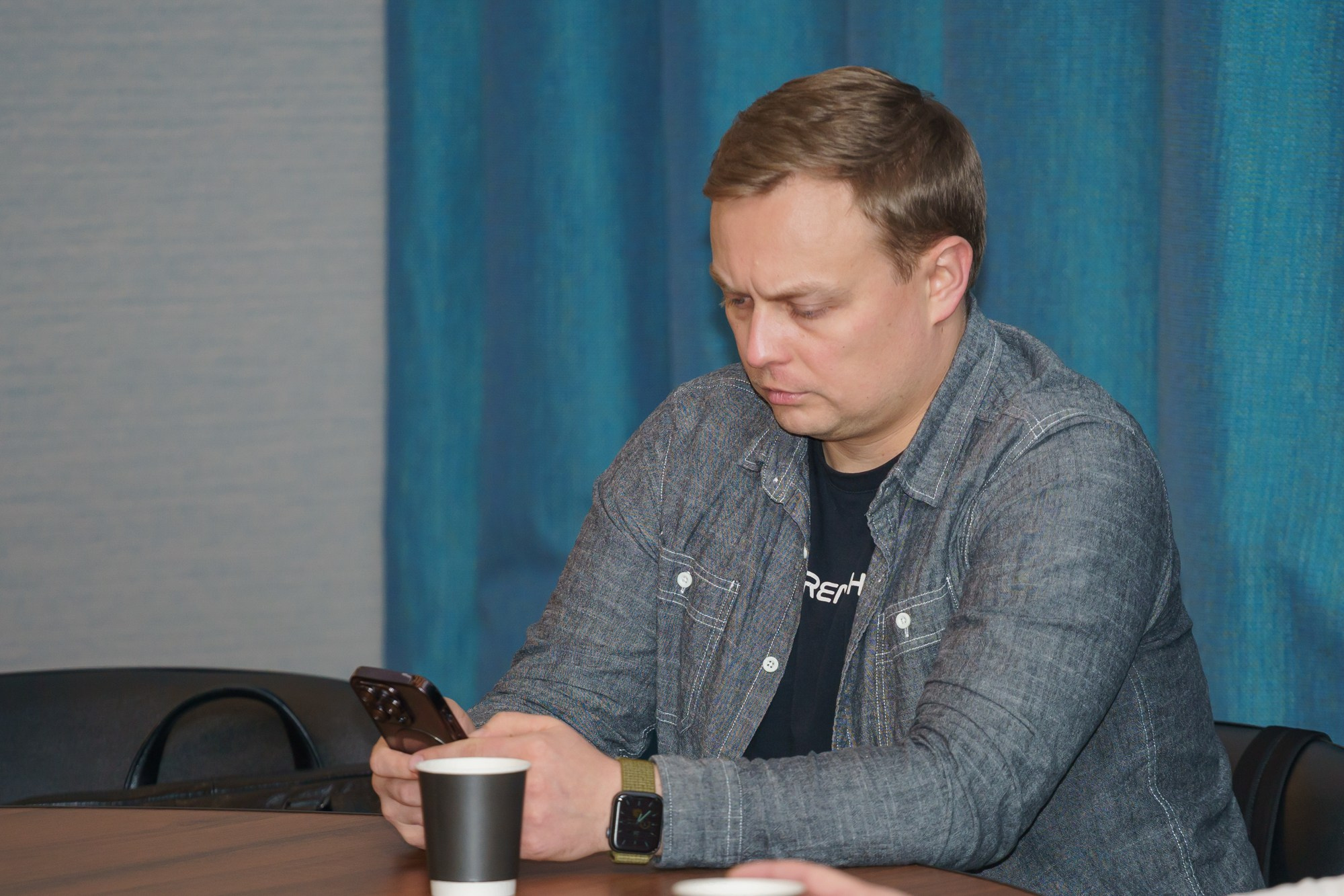 Выступление спикера. Photomantis