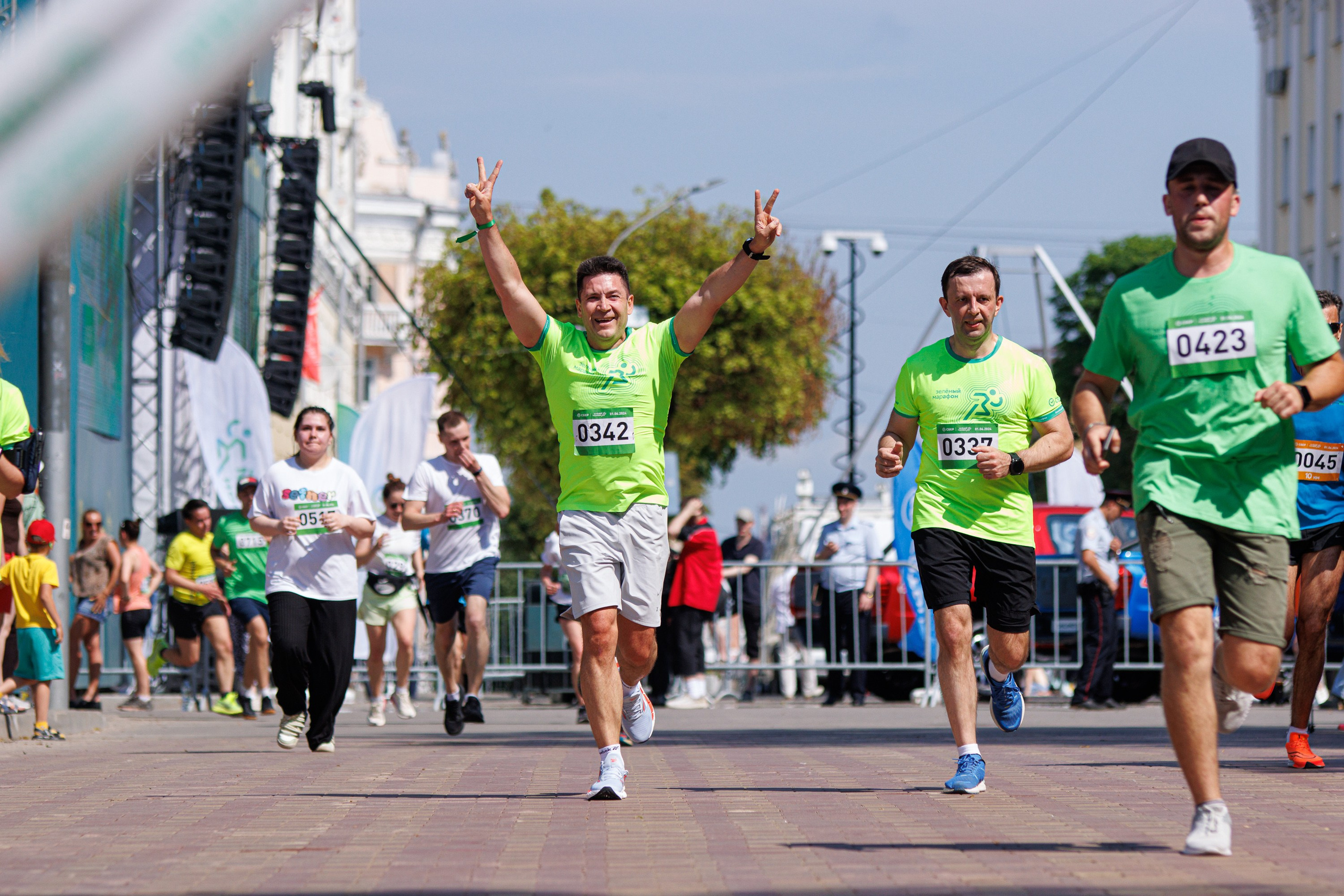 Зеленый марафон 2024. Спортивный фотограф Вадим Добедченков