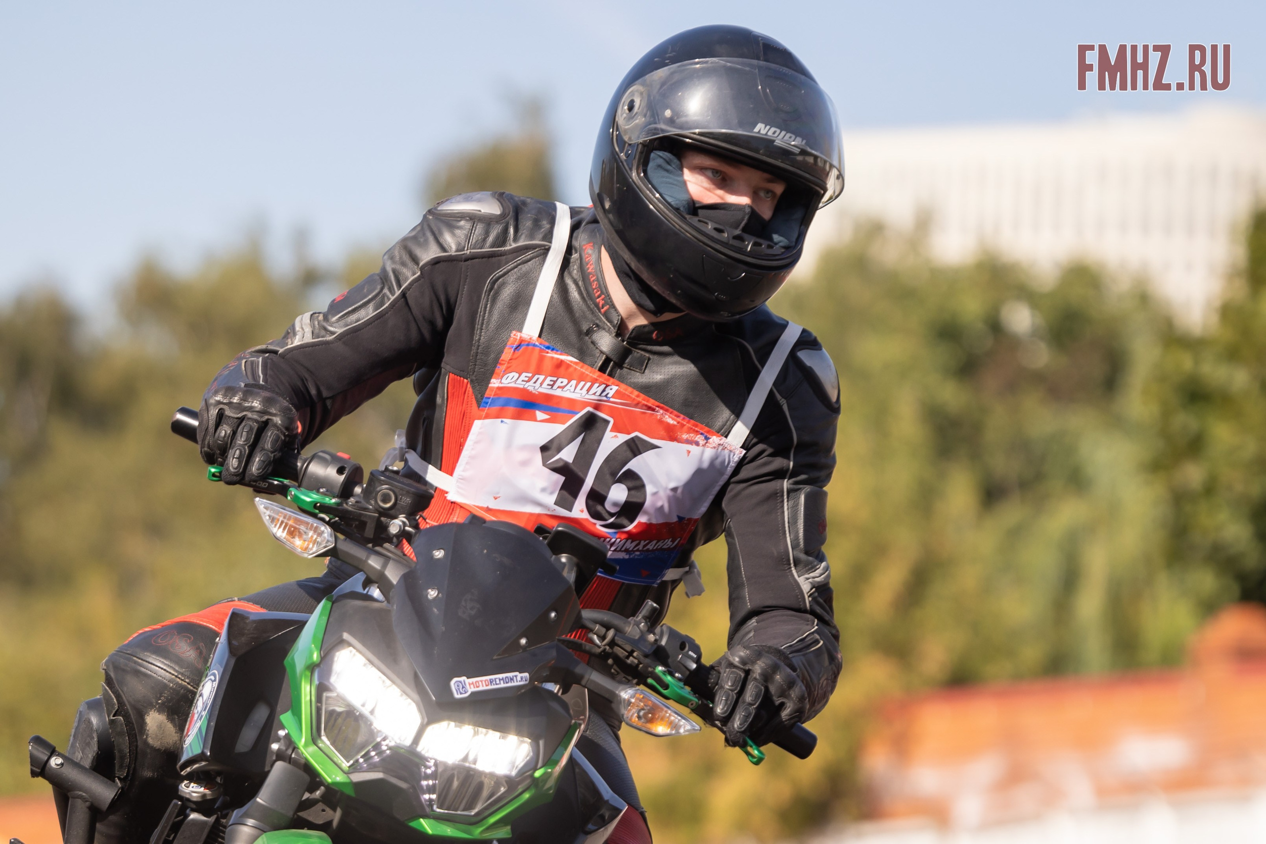 Соревнования по мотоджимхане на площадке Мосгортранс 15.09.2024. Фотограф Владимир Охрименко