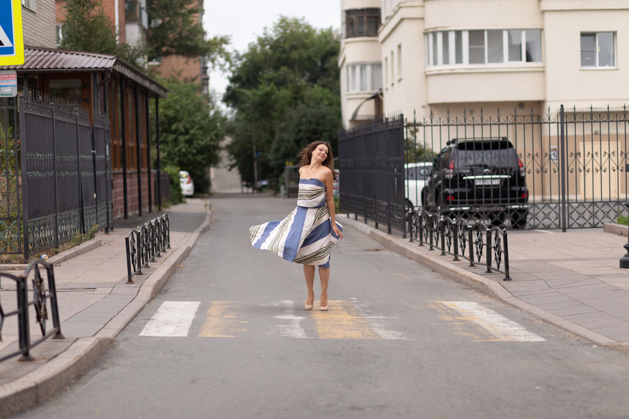 Городские съемки до восхода солнца. Фотограф Анна Телекаева, выпускные альбомы, семейные и репортажные съемки в Омске