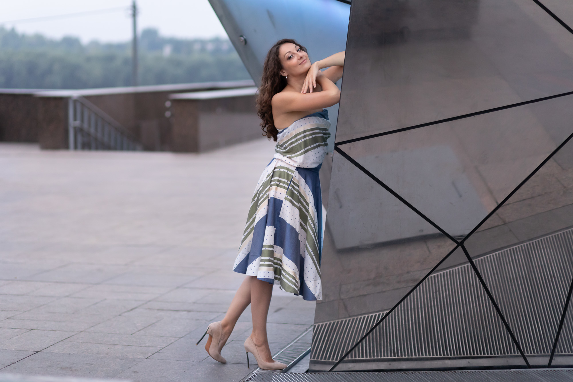 Городские съемки до восхода солнца. Фотограф Анна Телекаева, выпускные альбомы, семейные и репортажные съемки в Омске