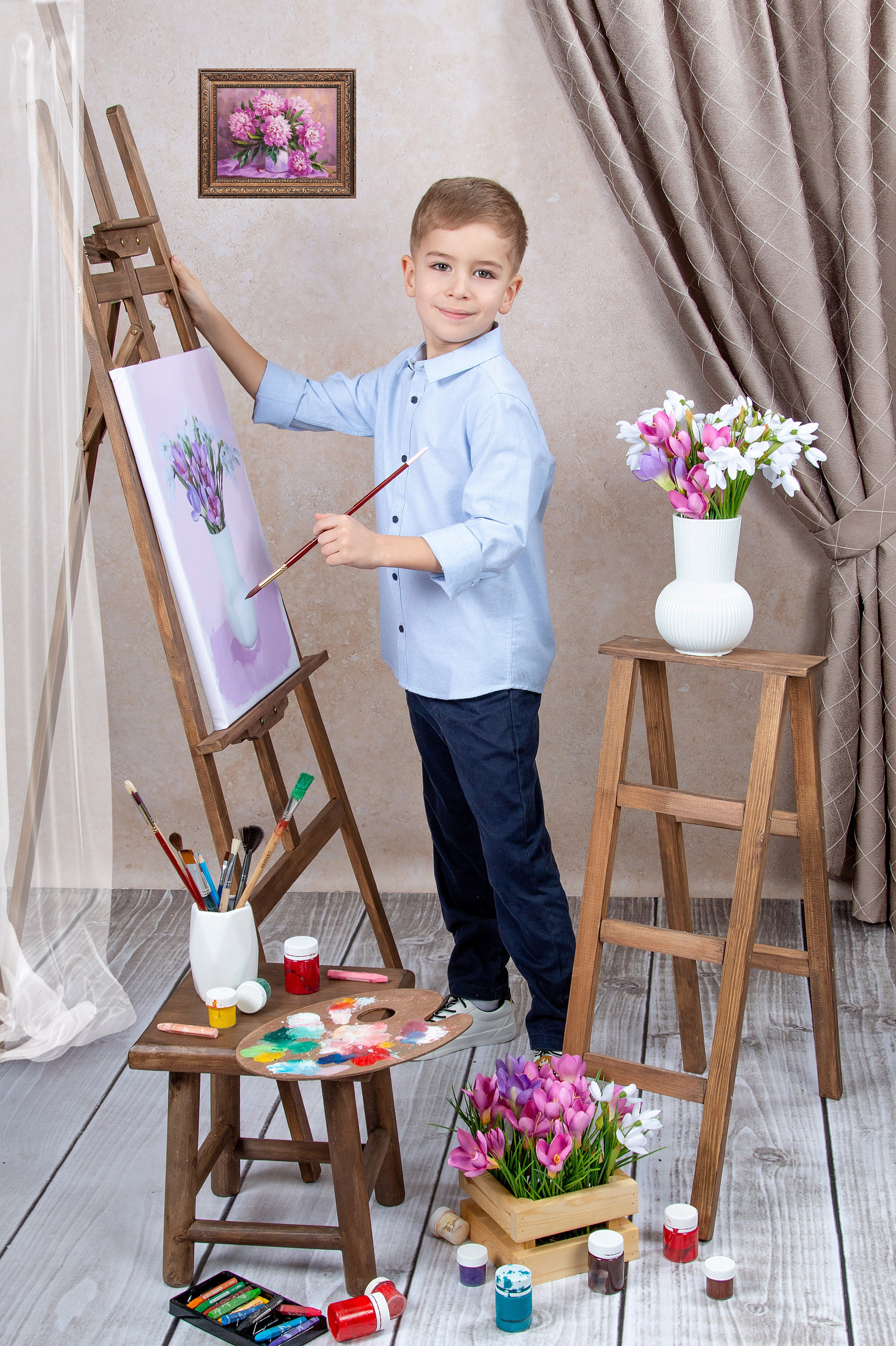 Портреты галерея дс. Три Жирафа