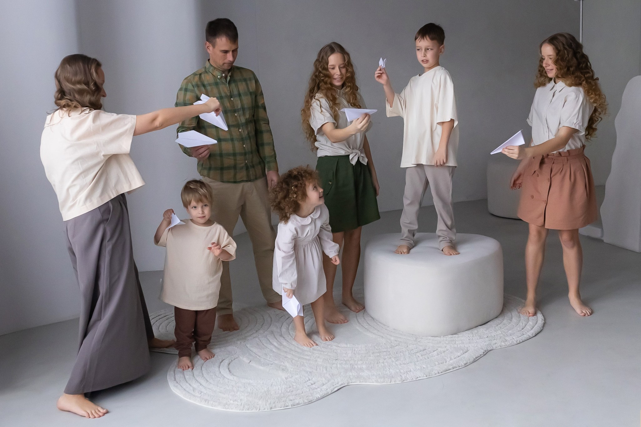 Большая семья. Съемка Таинств Крещения Венчания, детские и семейные съемки в Пензе