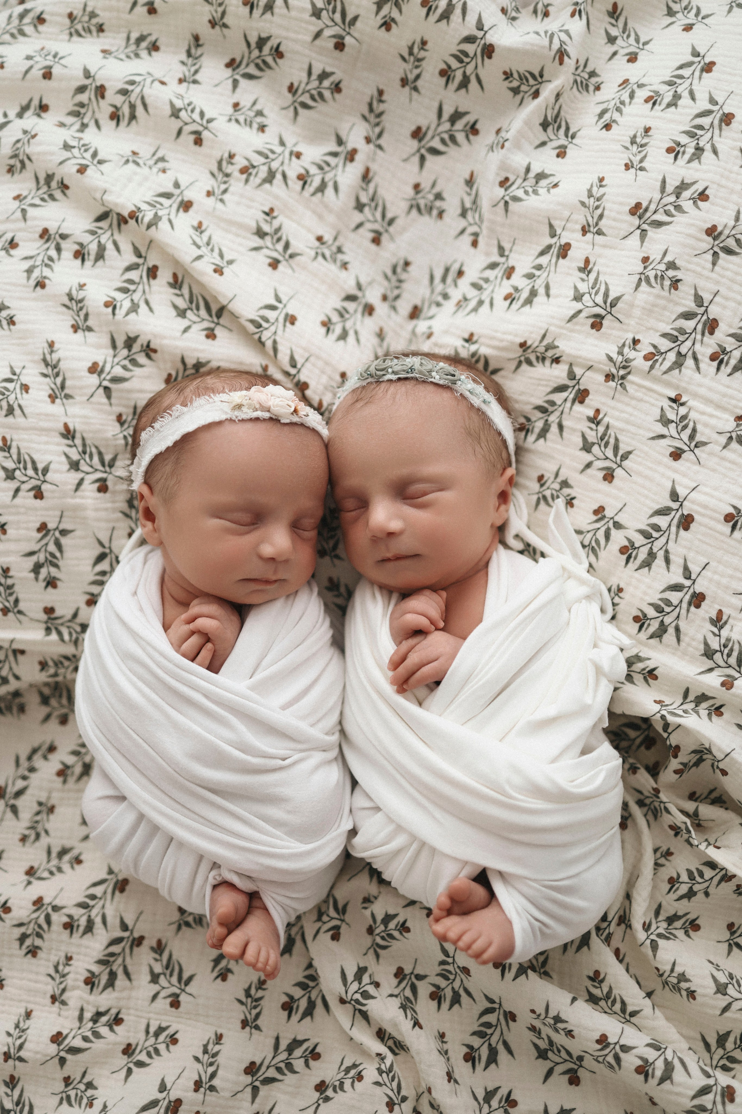 Двойня. Фотограф новорожденных и детский фотограф в Новосибирске