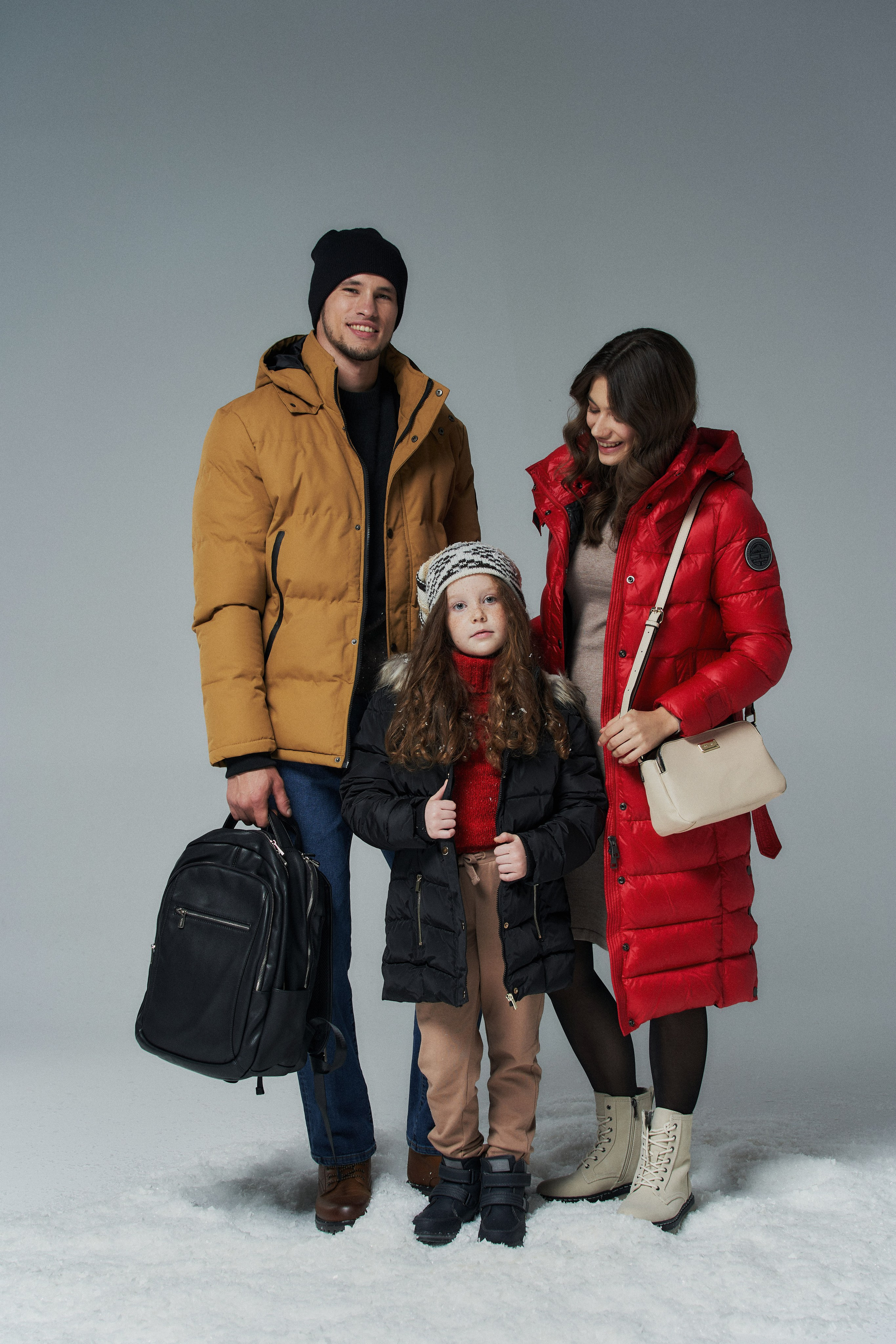 FAMILIA winter. Фотограф в Москве. Каталог, лукбук, портреты