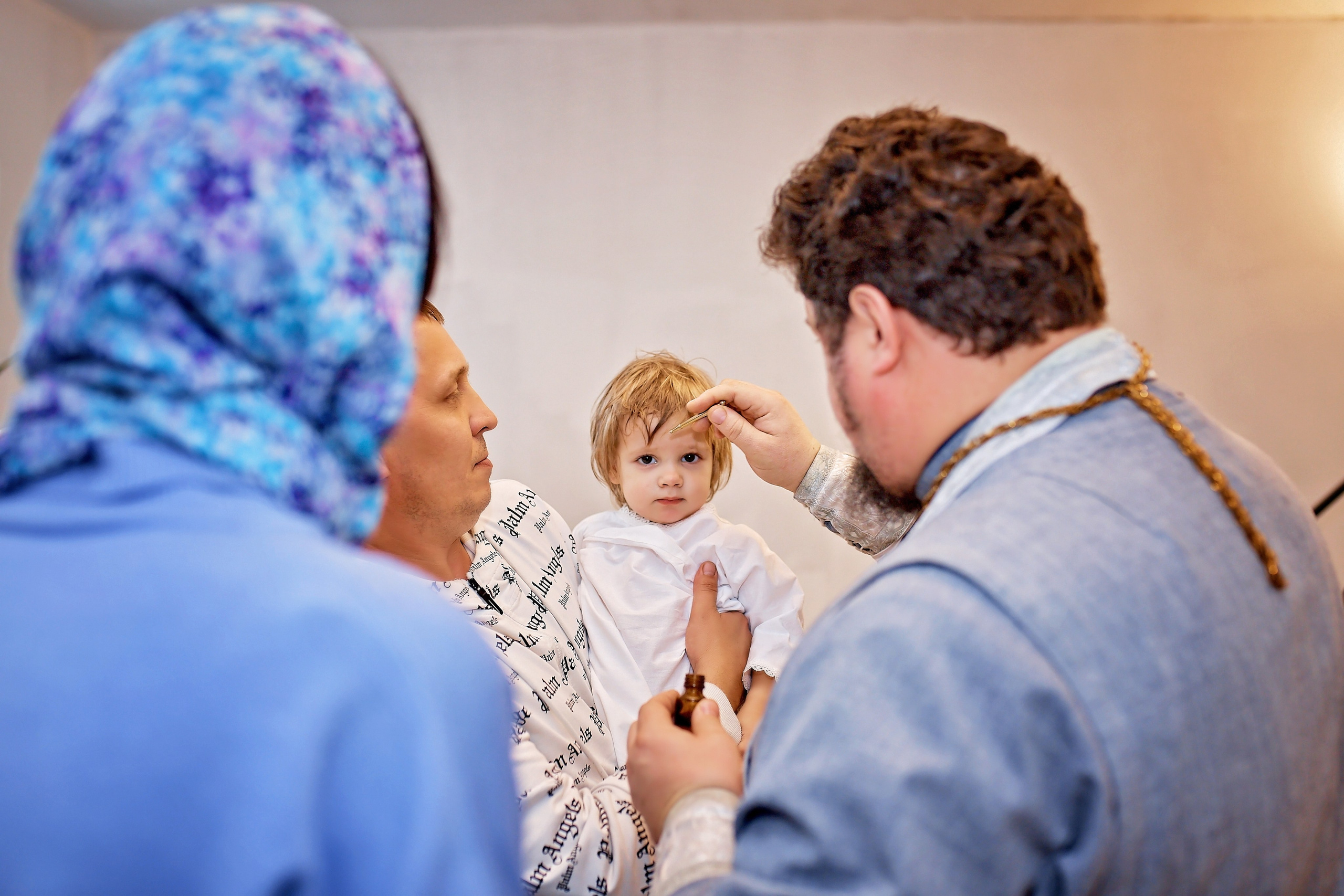 Крещение Анны. Фотограф на Крещение и Венчание в Барнауле