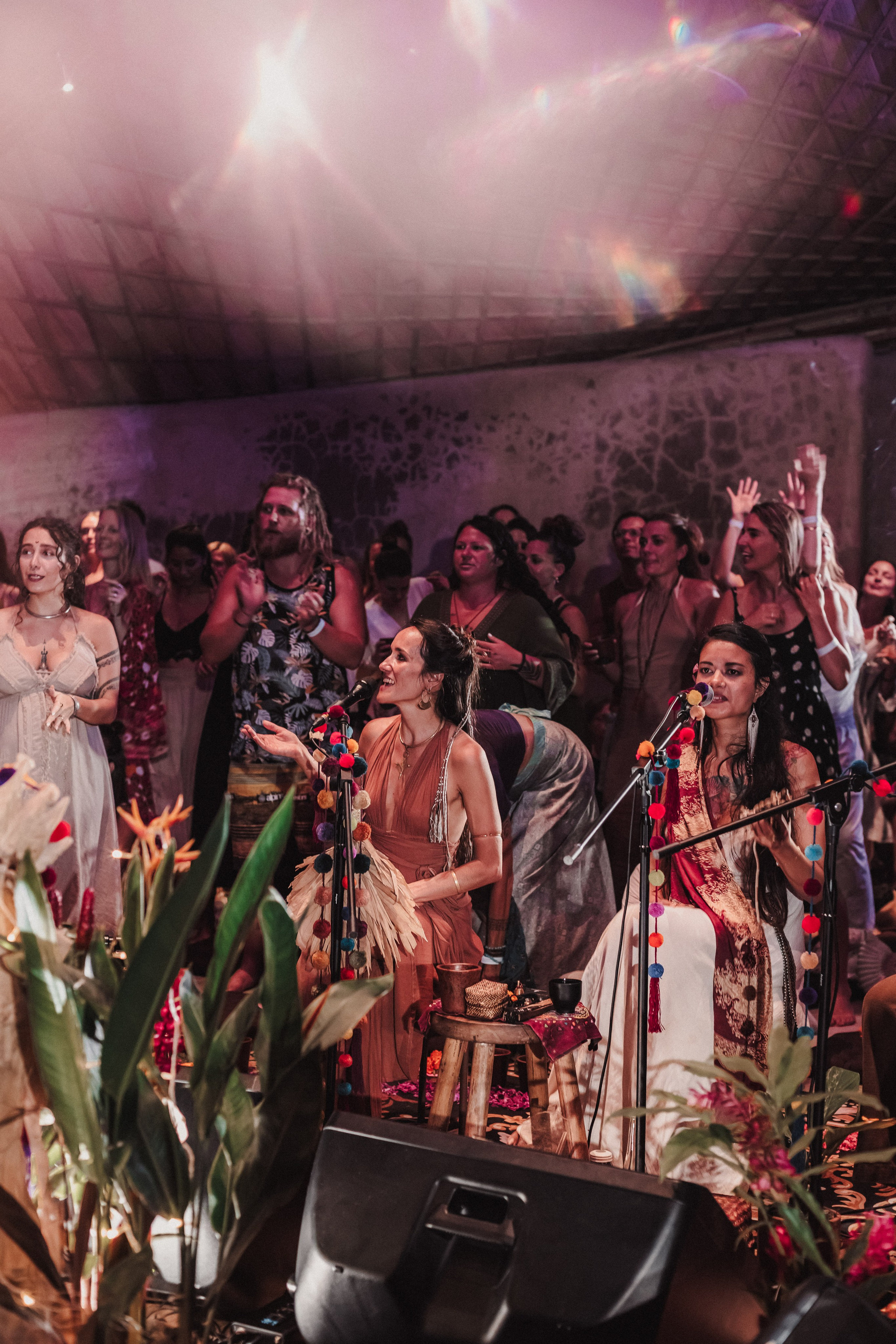 Hanuman Project kirtan at Alchemy march. Mariam Bagdasaryan