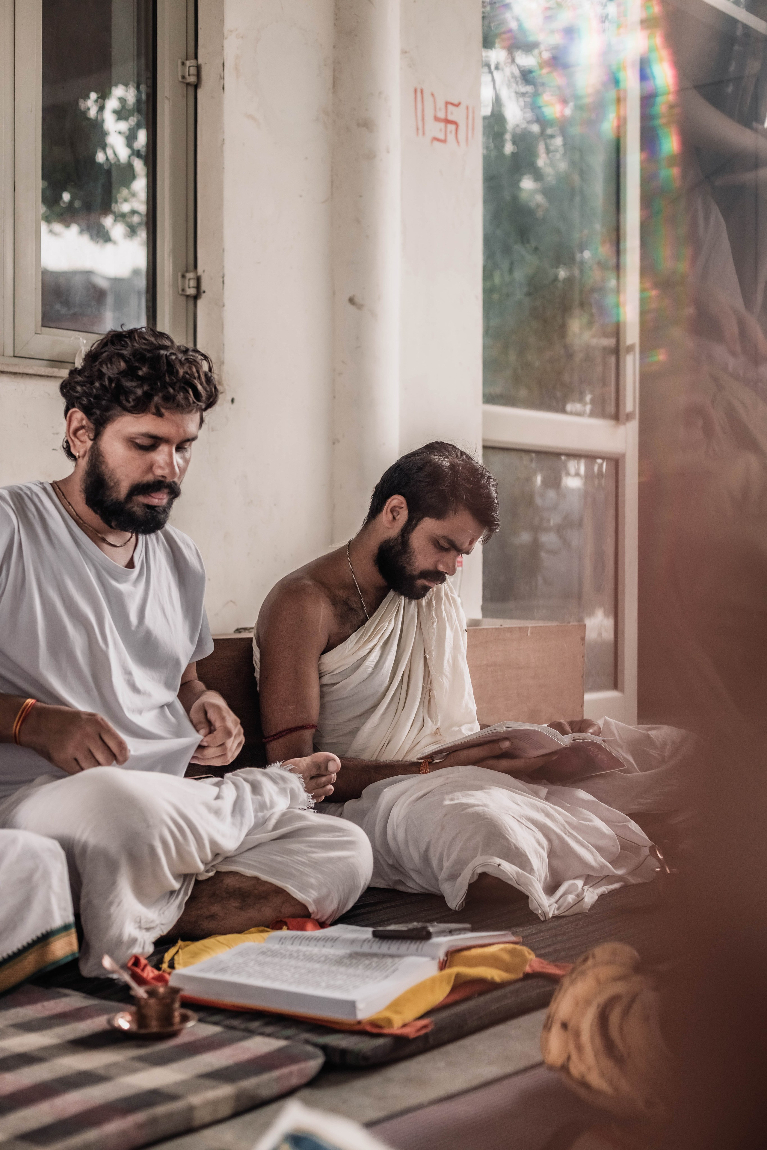 Pitri Paksha yagyas & poojas Devraha Baba ji ashram. Mariam Bagdasaryan