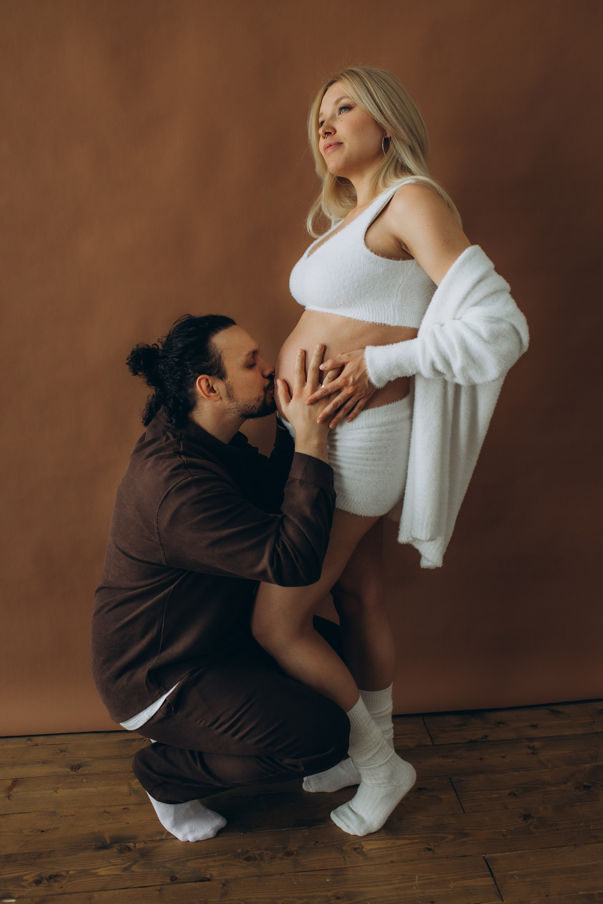 Фотосессия беременности съемка в ожидании. Фотограф Владимир Москва