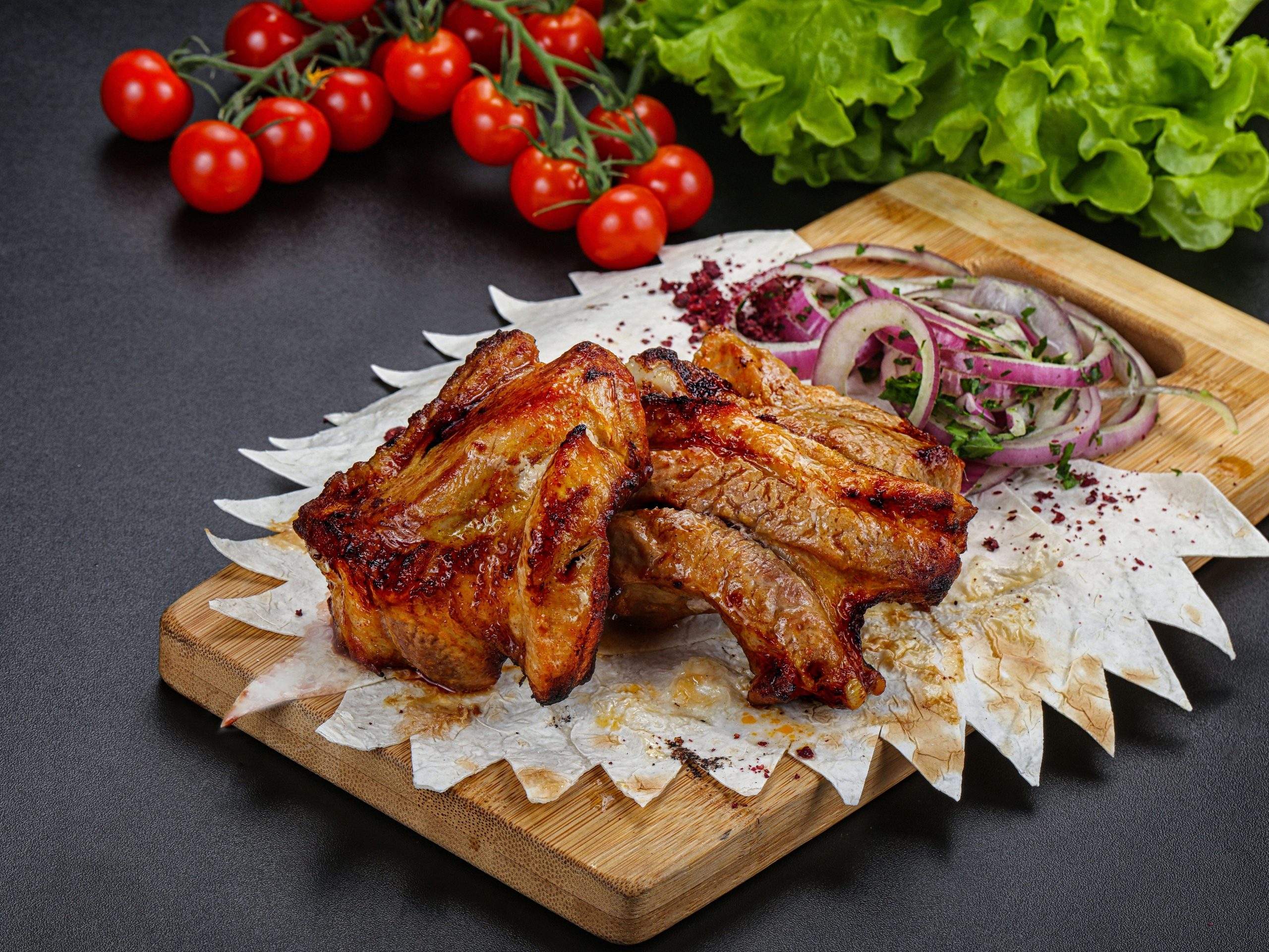 Съемка шашлыков и стейков. Фуд-фотограф Андрей Старостин — съемка еды в Москве. 9000 руб. в час